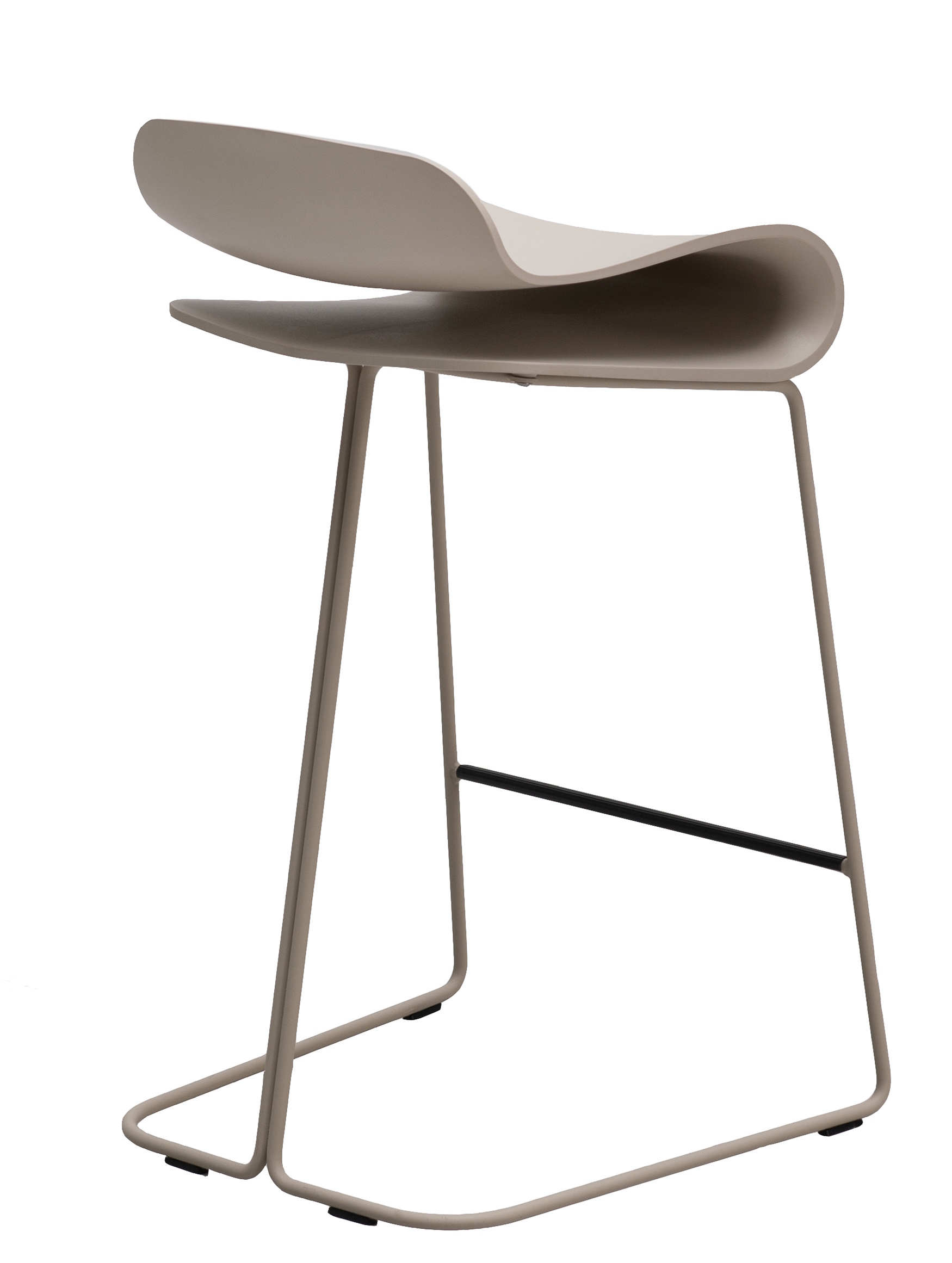 BCN Barhocker mit Kufengestell Kristalia