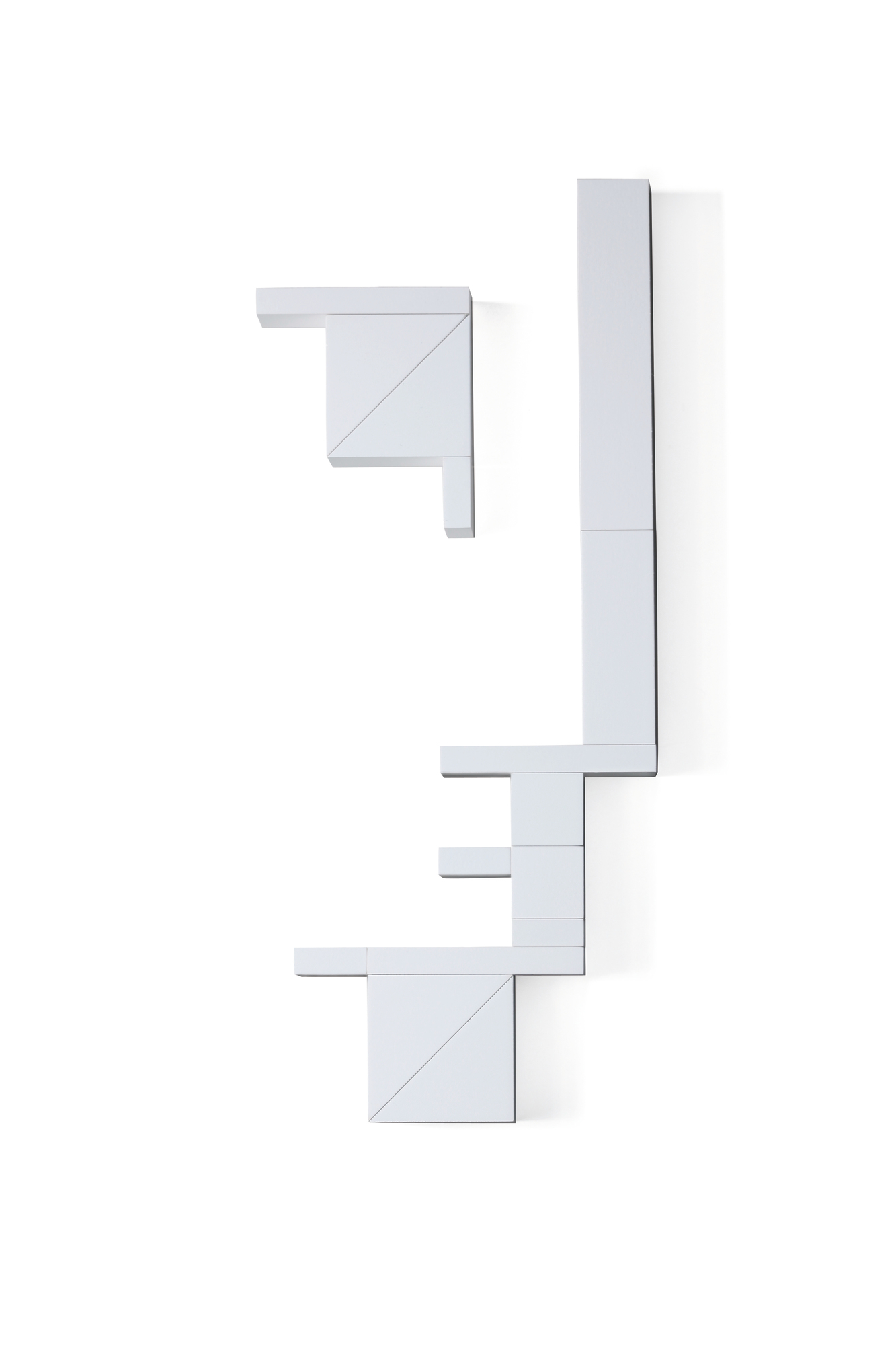 Bauhaus Bauspiel weiss Naef Spiele AG EINZELSTÜCK