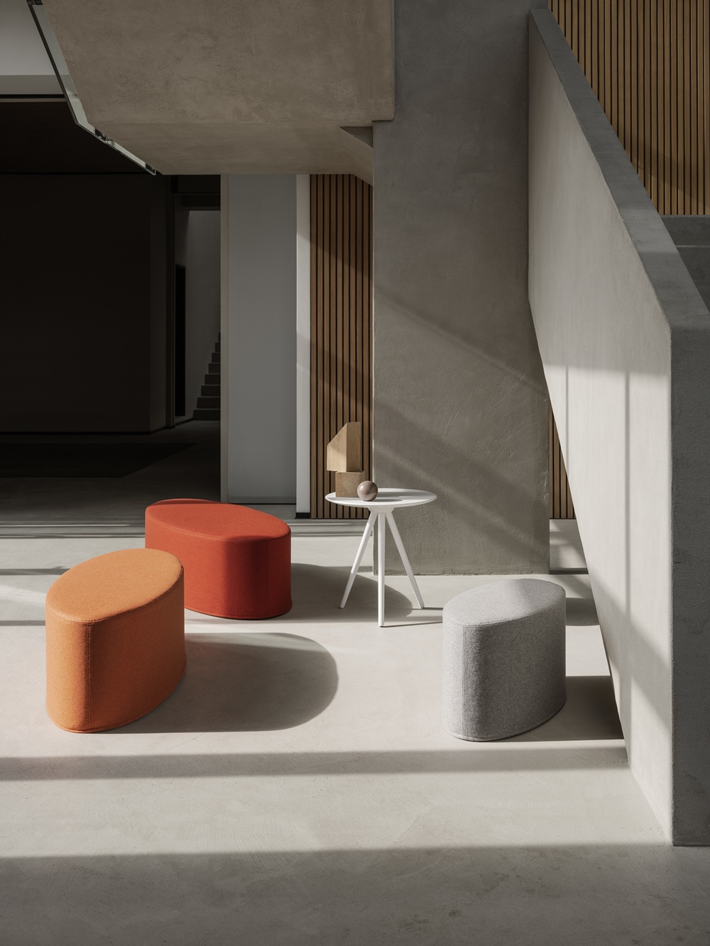 Bon Bon Pouf Hocker groß Softline