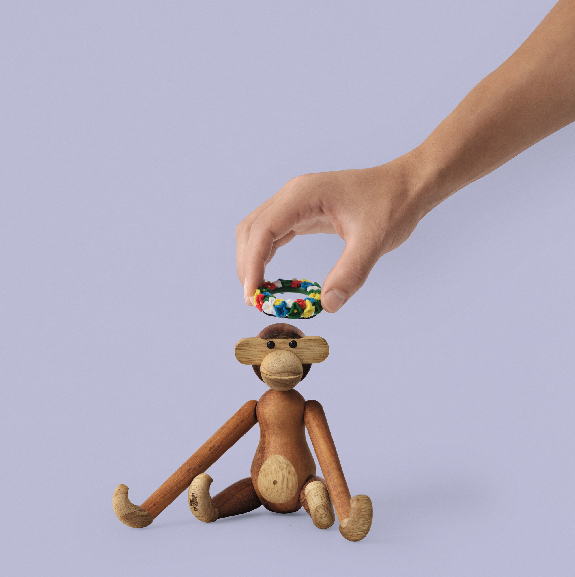 Mittsommer Kranz für Holzfiguren Kay Bojesen