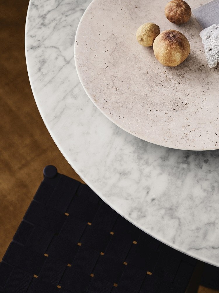 Collect Plate SC55 Schale Travertine AndTradition