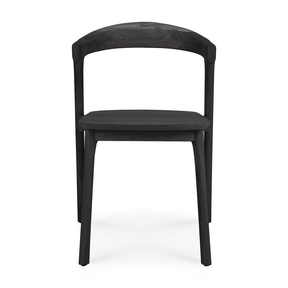 Bok Outdoor Stuhl Teak Schwarz lackiert Ethnicraft