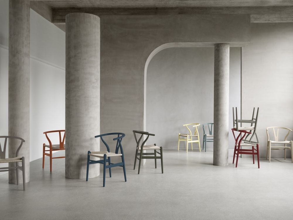 CH24 Wishbone Chair Stuhl Ilse Crawford Farben Carl Hansen & Søn