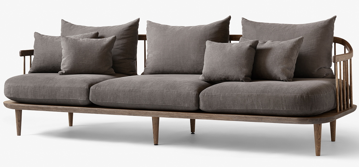 Fly Lounge 3-Sitzer Sofa SC12 AndTradition