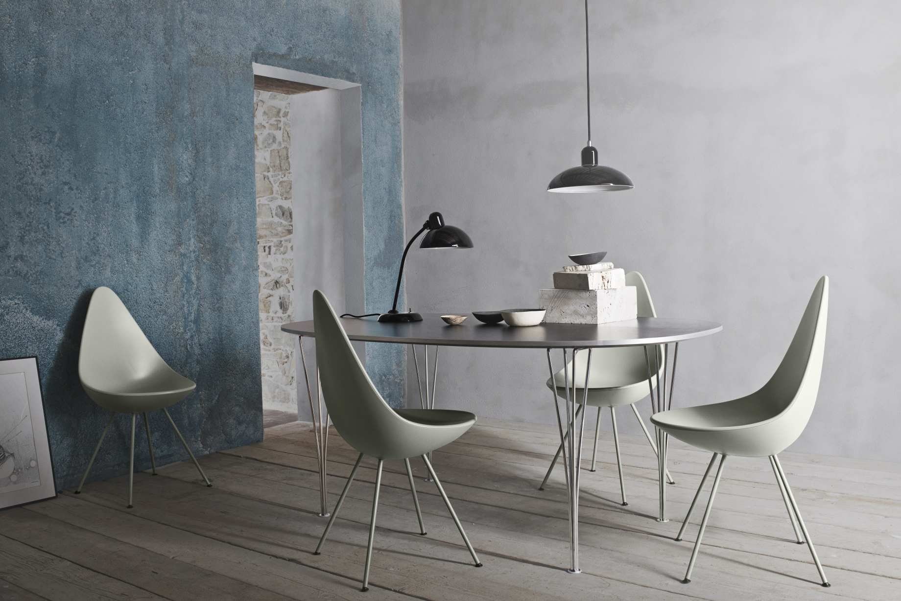 Tischserie Super Elliptisch Fritz Hansen