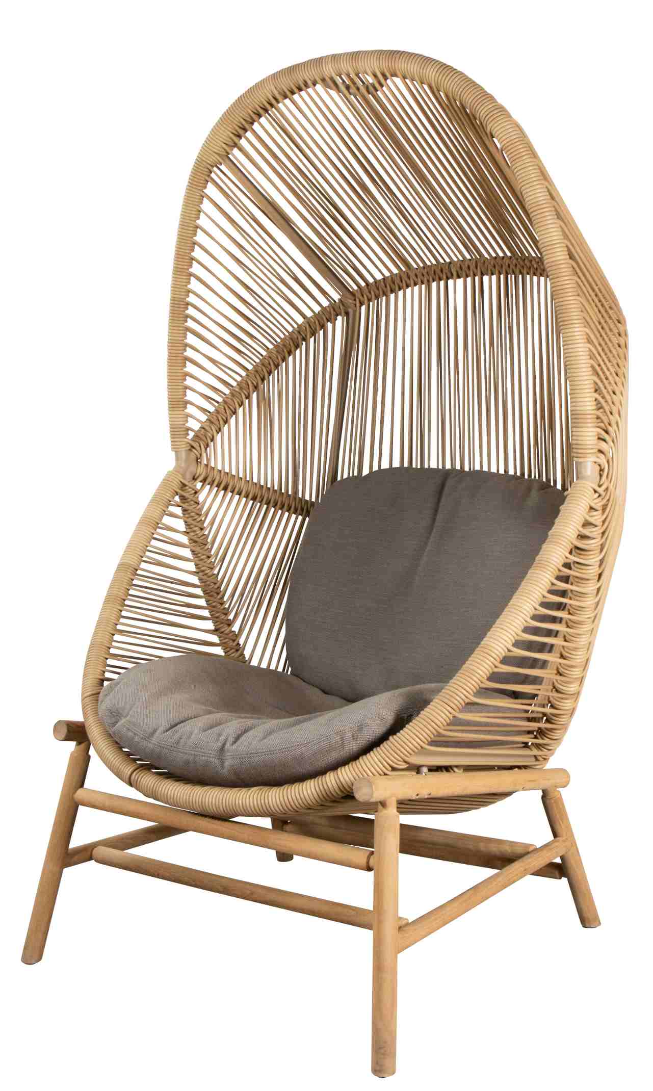 Sitz- und Rückenkissen für Hive Sessel Outdoor Cane-Line Taupe