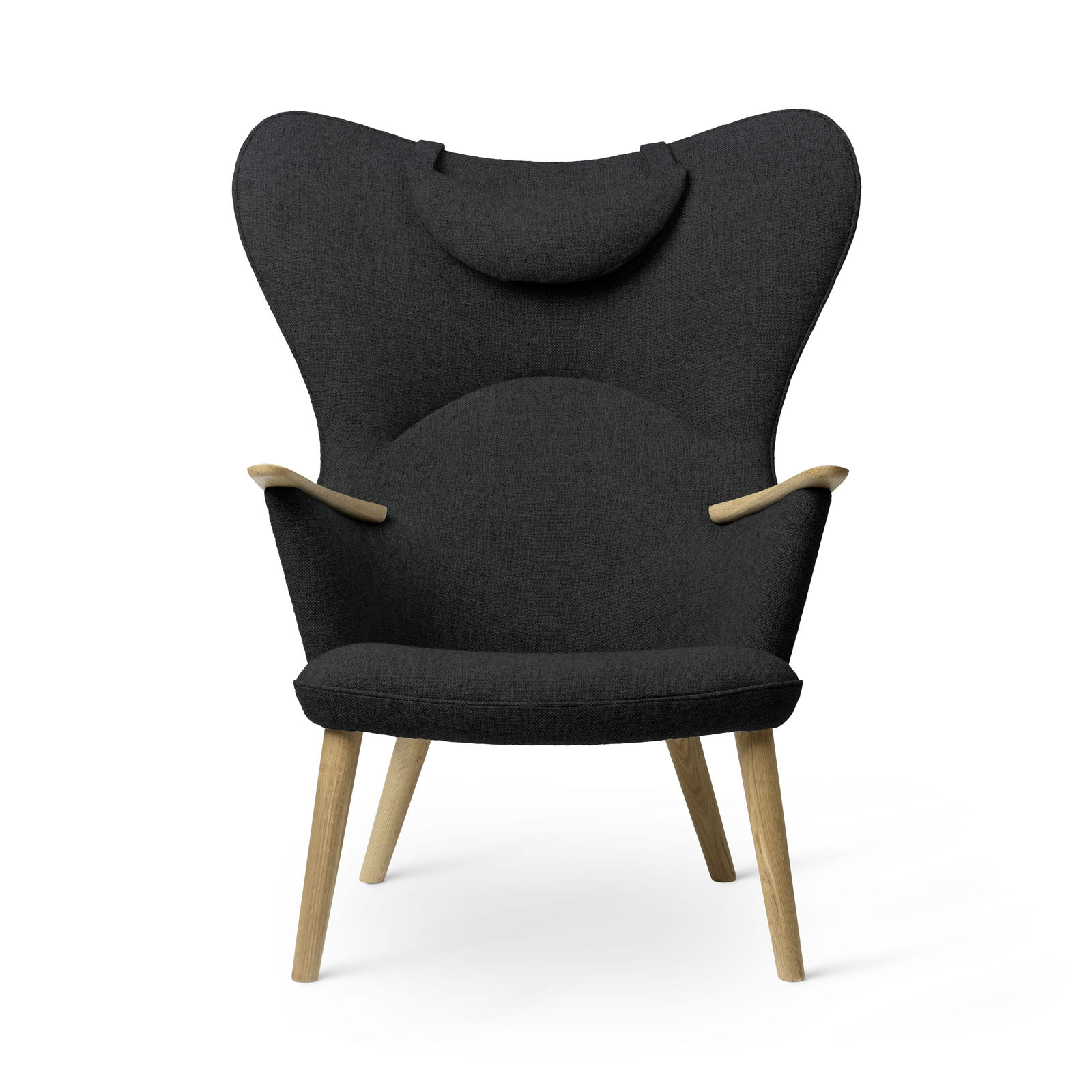 CH78 Mama Bear Lounge Sessel Fiord 0191 Carl Hansen & Søn