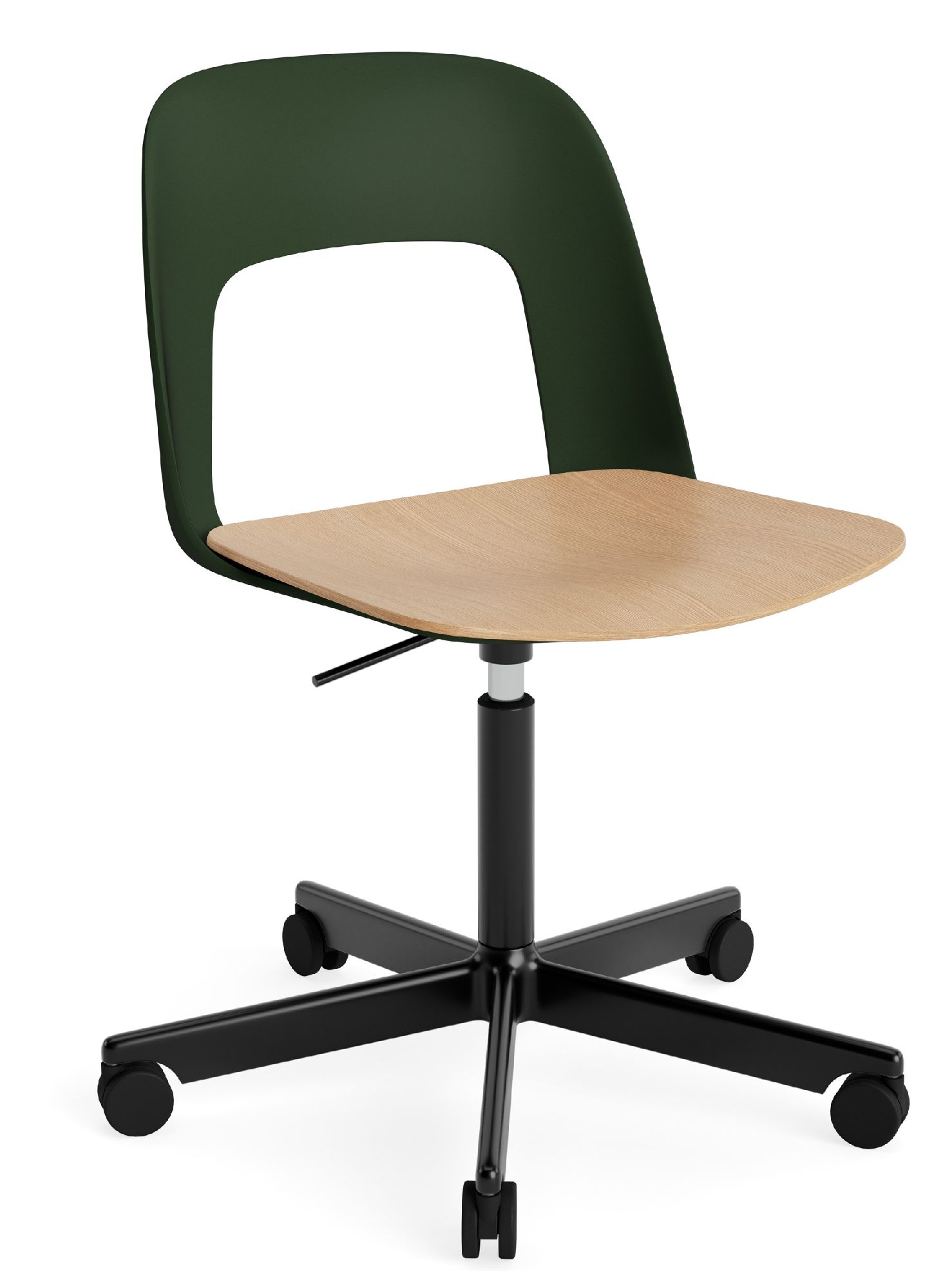 Layout Side Chair 142 5-Stern Drehfuß Stuhl Hay