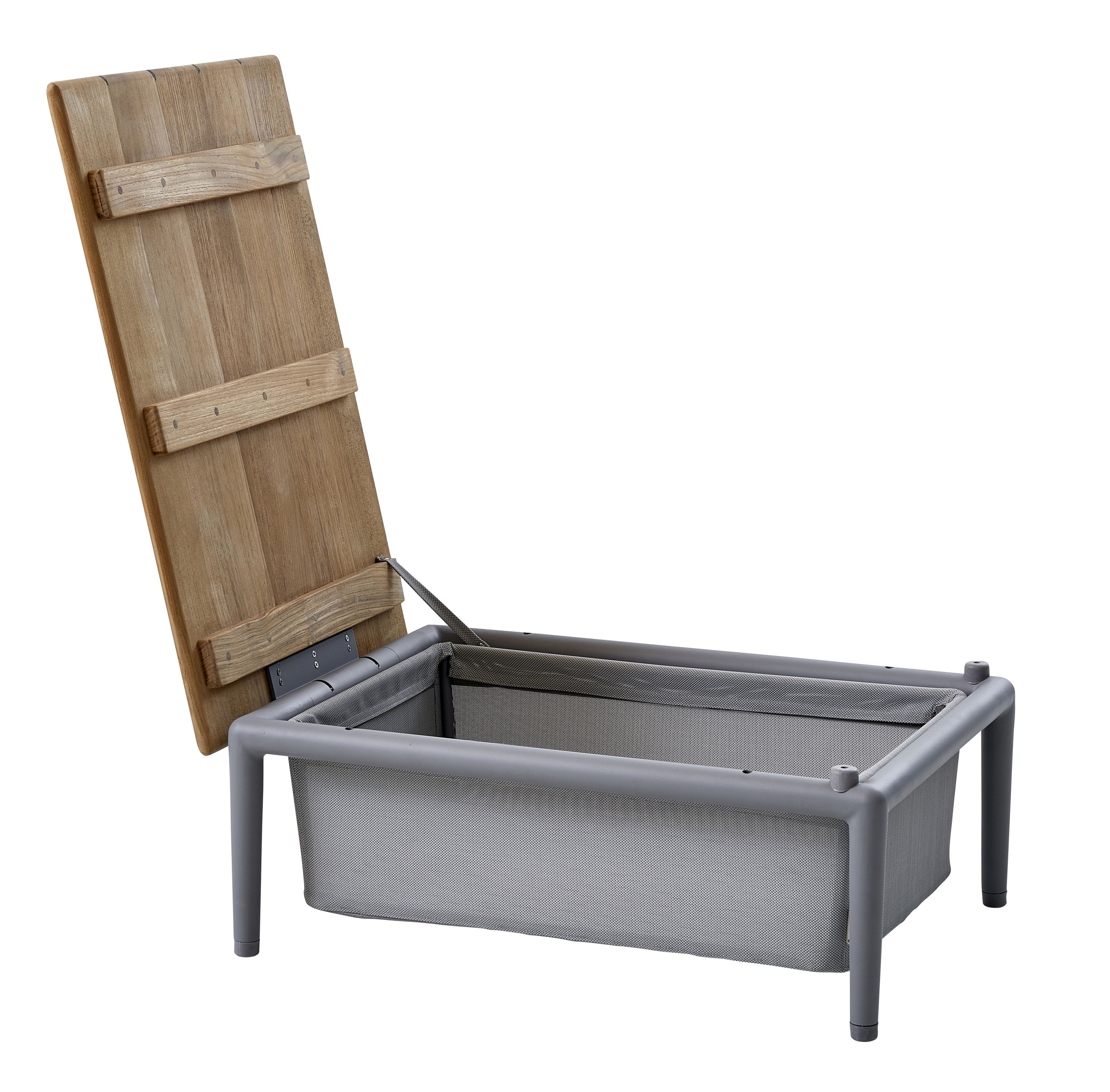Conic Outdoor Box Tisch hellgrau Cane-Line