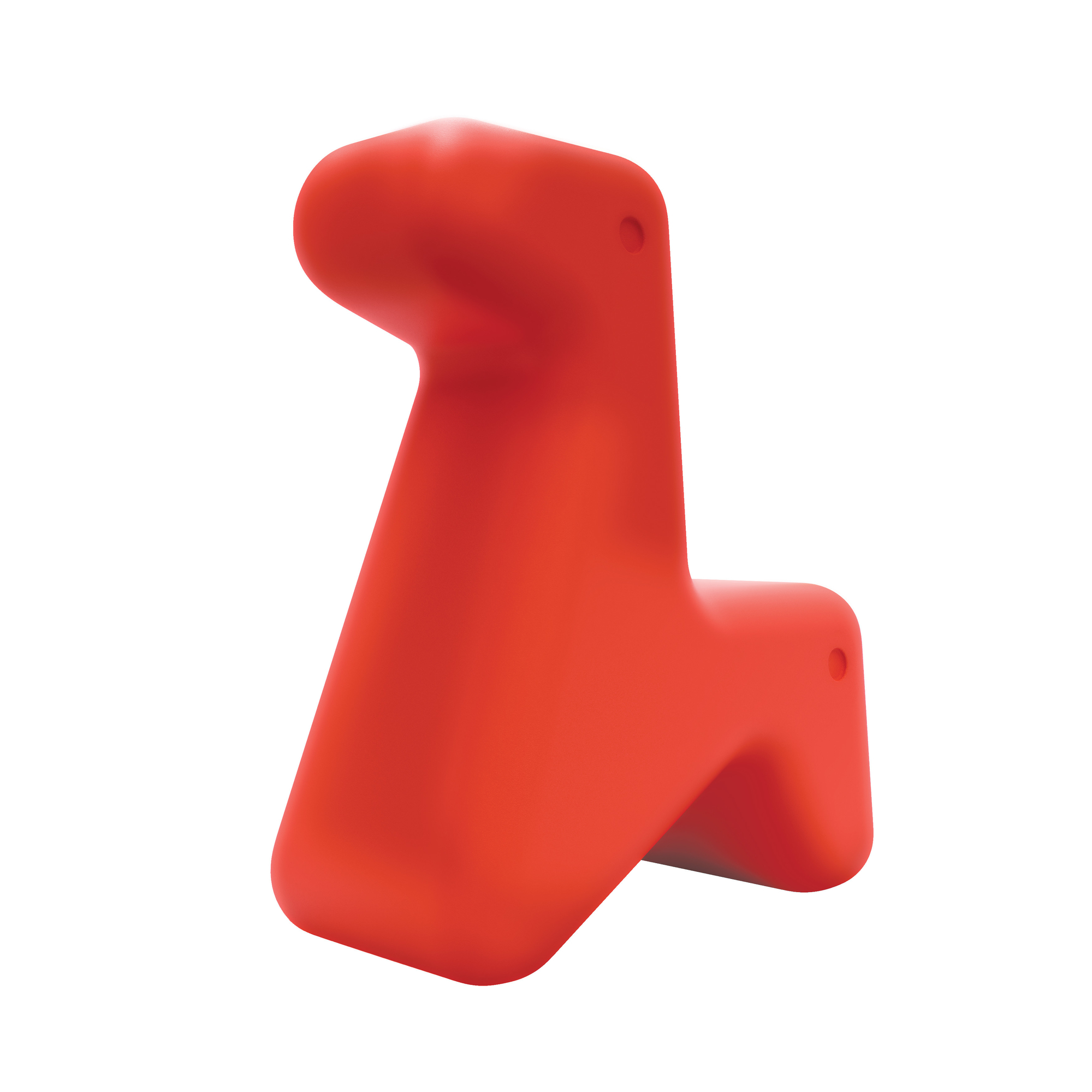 Doraff Stuhl aus Polyethylen Rot Alessi