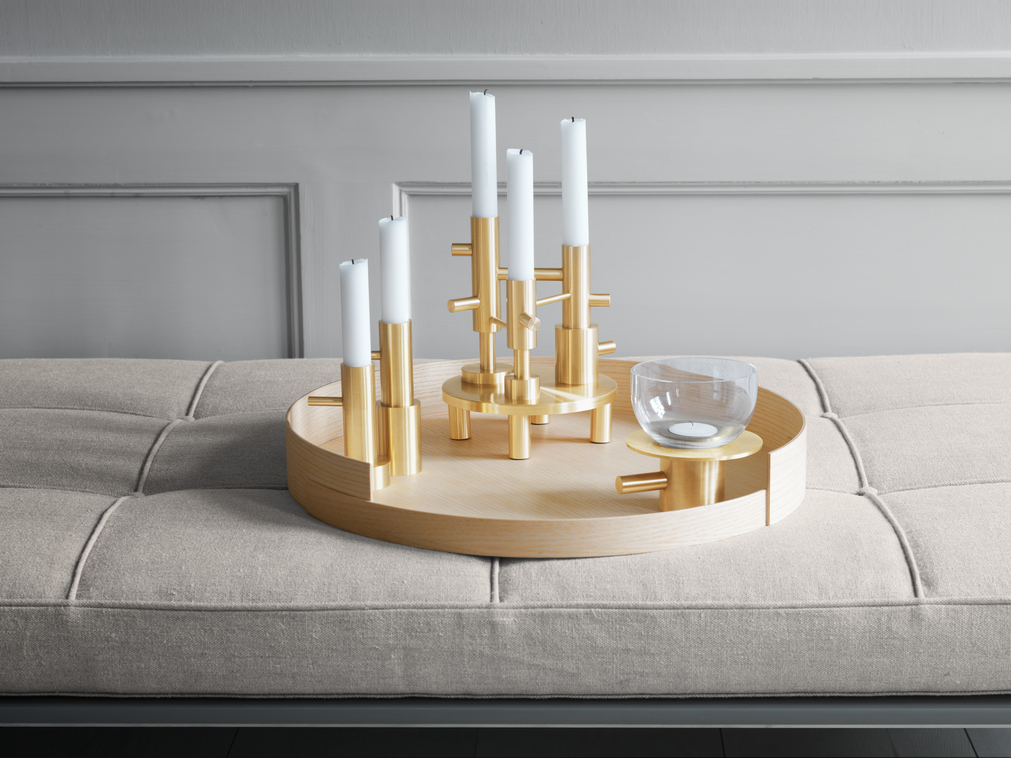 Candle Holder Kerzenhalter groß Fritz Hansen EINZELSTÜCK
