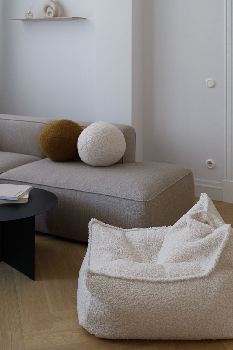 Sitzsack Sessel Teddystoff Wigiwama