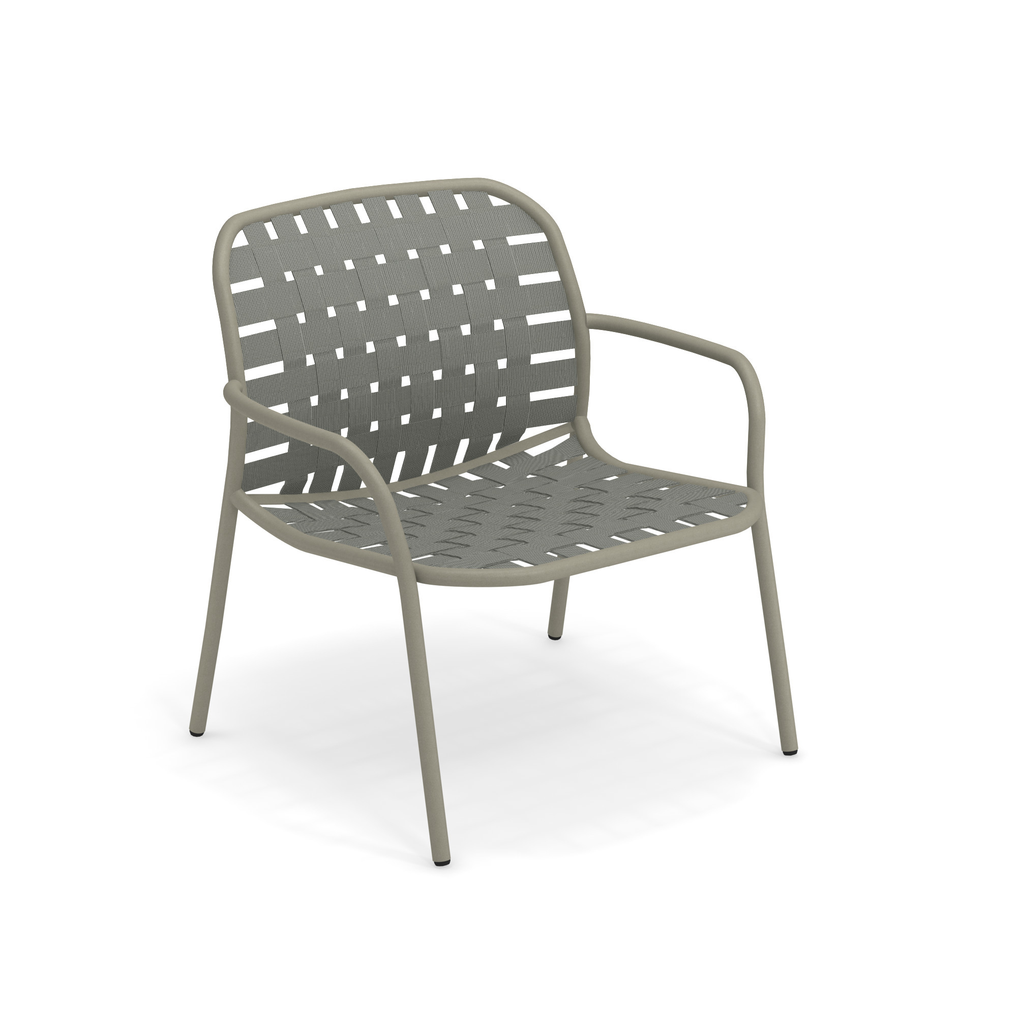 Yard Lounge Chair Sessel Emu graugrün-graugrün