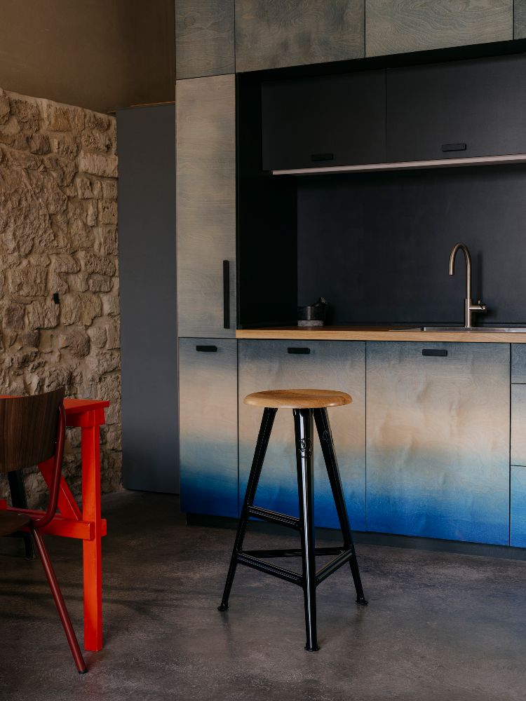 Schemel - Model I 75 cm Barhocker Rowac 