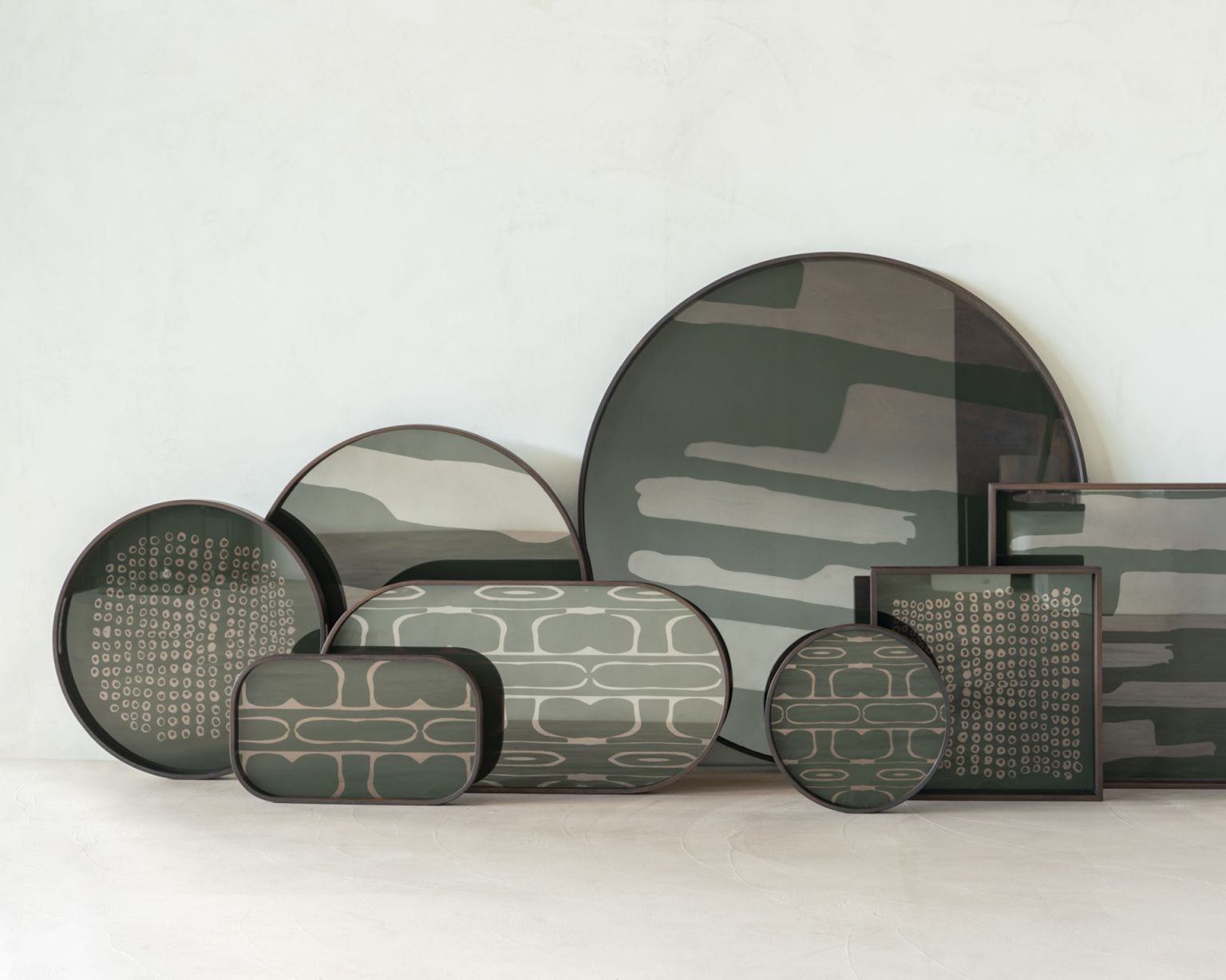 Second Nature Valet Trays Tablett Rechteckig Ethnicraft