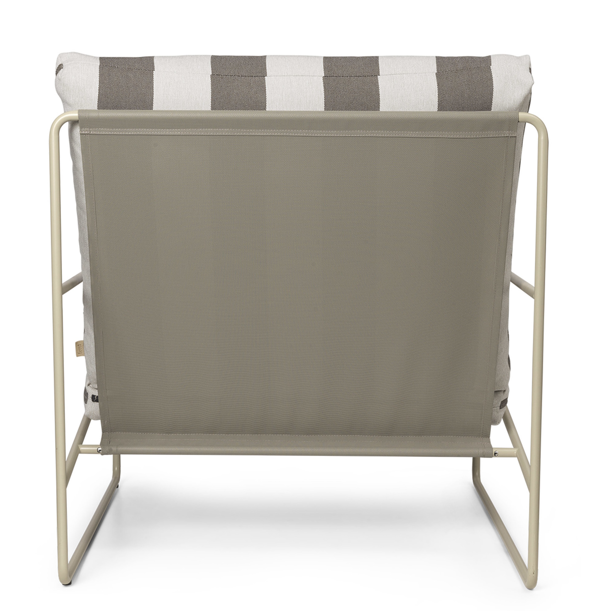 Desert 1- Sitzer Outdoor Sessel Stripes Gestell Cashmere Ferm Living