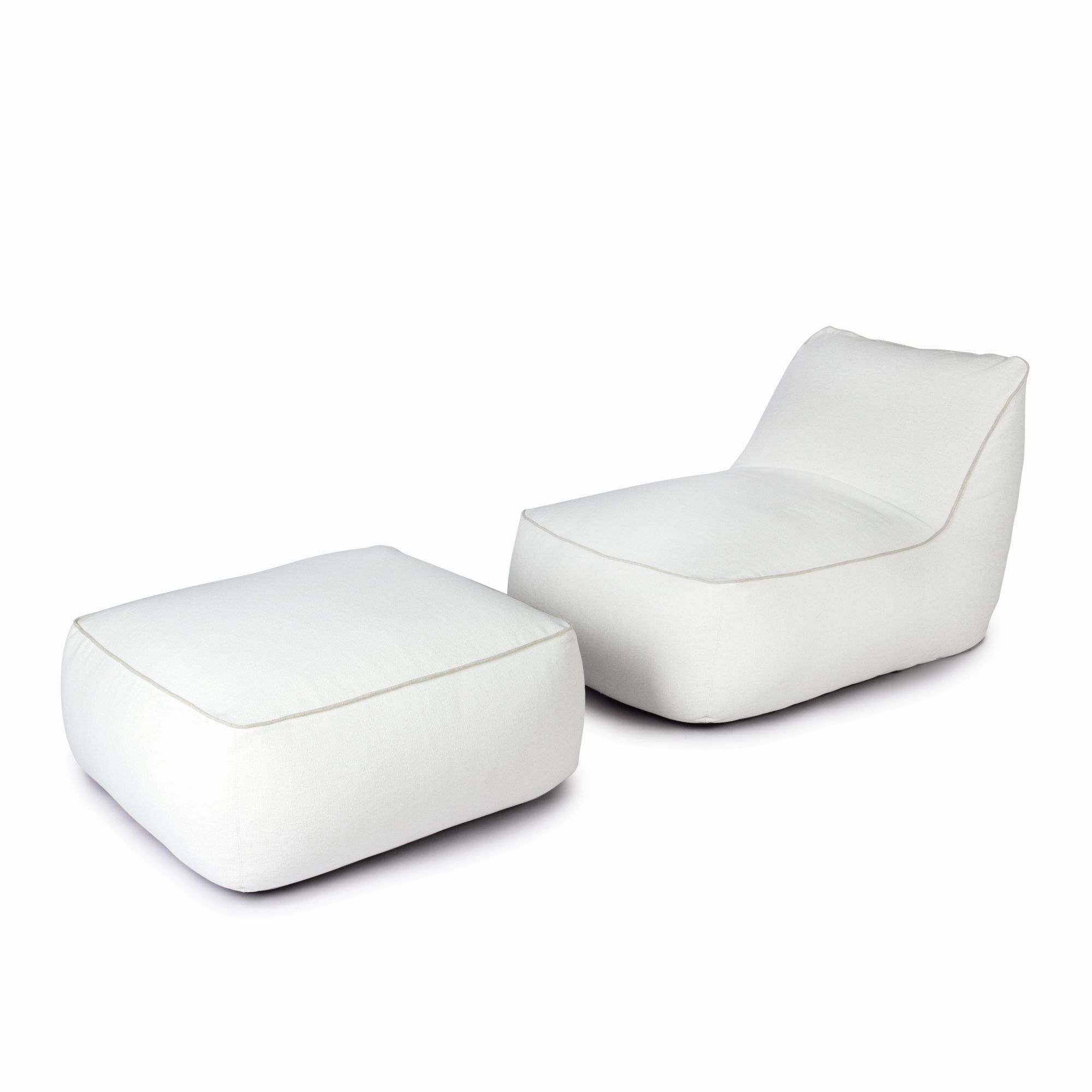 Maliha Lounge Hocker Eckig Outdoor Weishäupl 