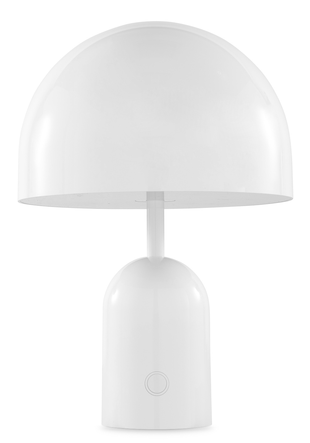 Bell Portable LED Table lamp Akkuleuchte / Tischleuchte Tom Dixon Weiß Weiße Bell Portable LED Tischleuchte von Tom Dixon: Moderne Akkuleuchte für den Innenbereich.
