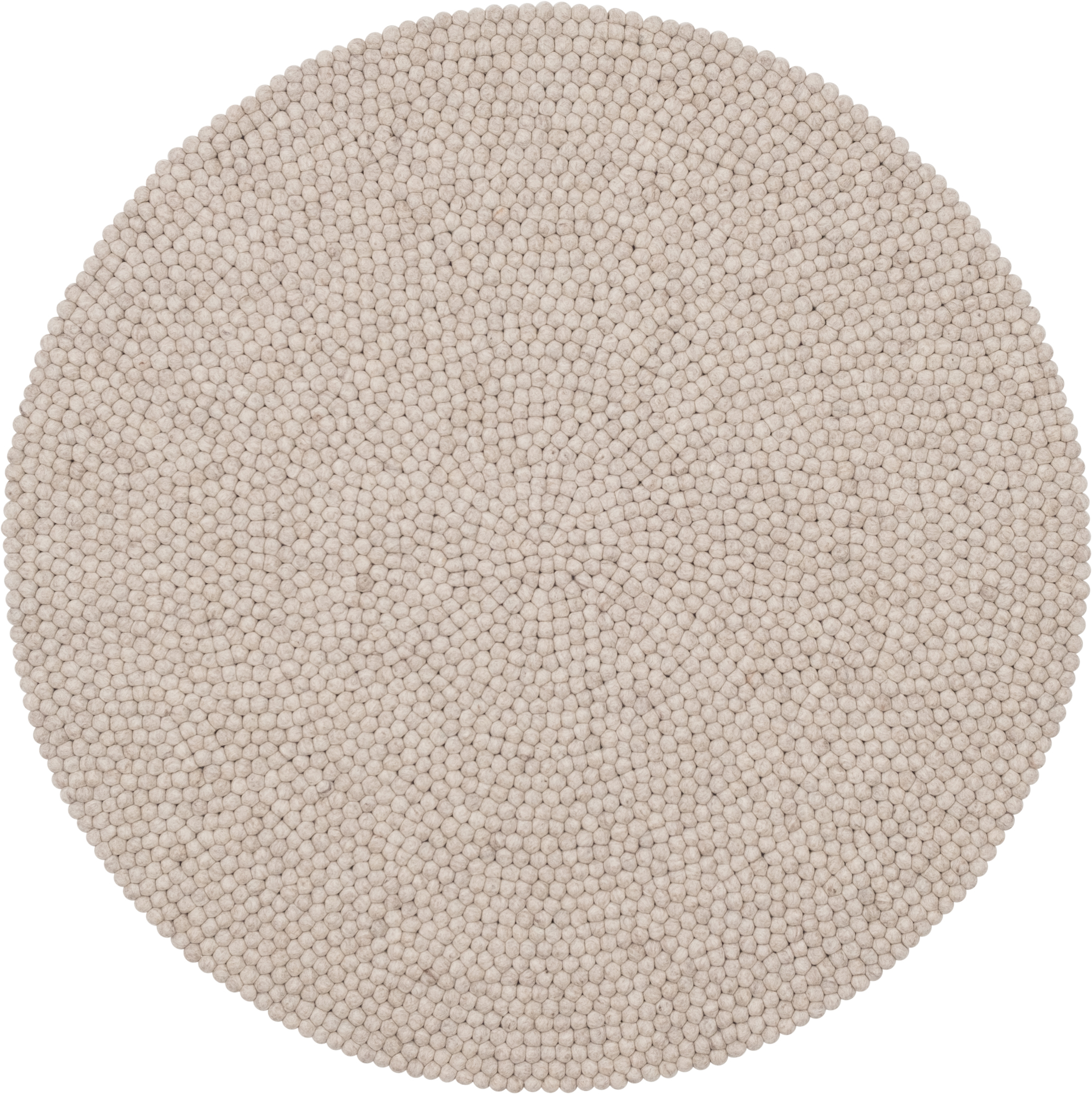 Filzkugel Teppich rund 180 cm myfelt Bela