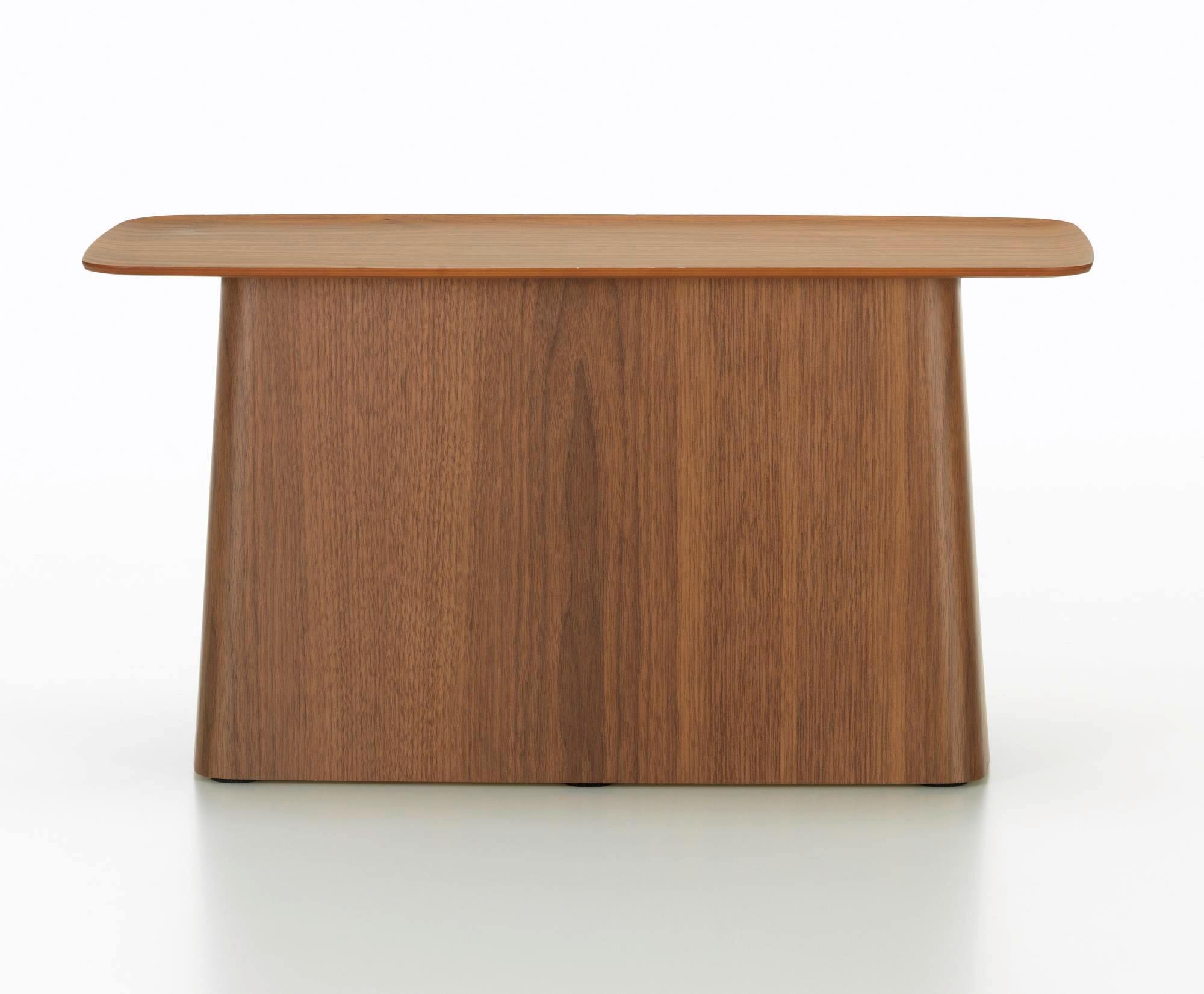 Wooden Side Table Beistelltisch Walnuss groß Vitra