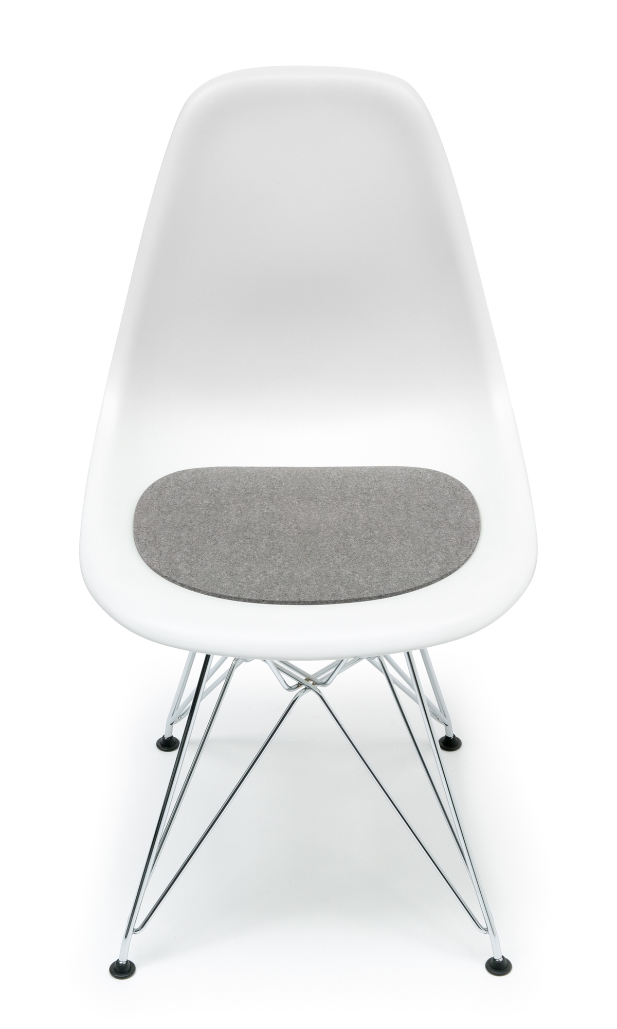 Sitzauflage-Filzauflage Eames Plastic Side Chairs DSR / DSW Hell meliert Hey Sign
