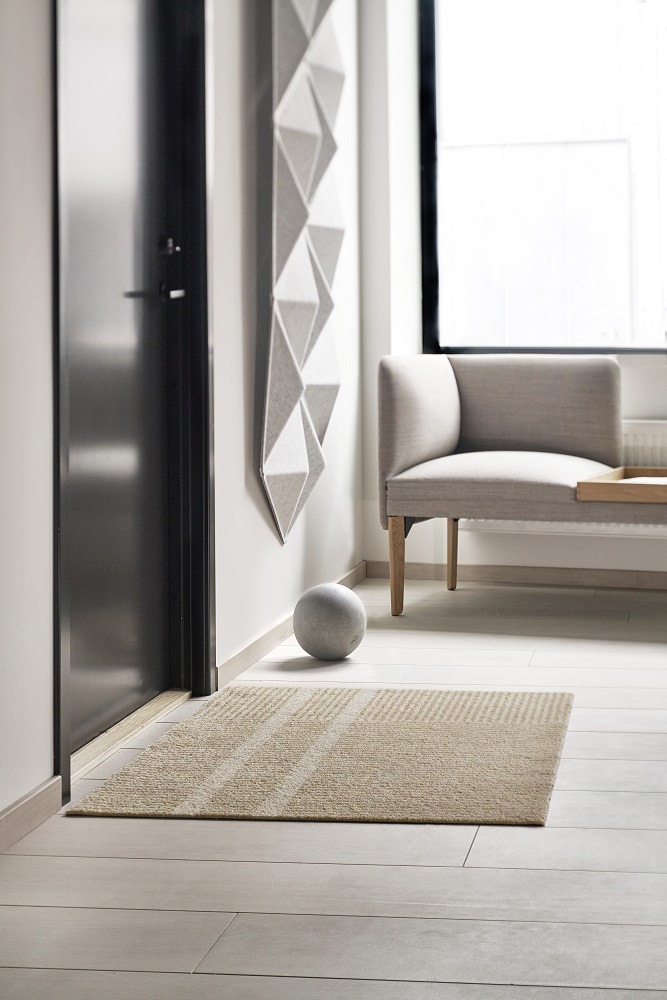 Løype Indoor / Outdoor Fußmatte B 60 x T 85 cm / BREEZY BEIGE Heymat EINZELSTÜCK
