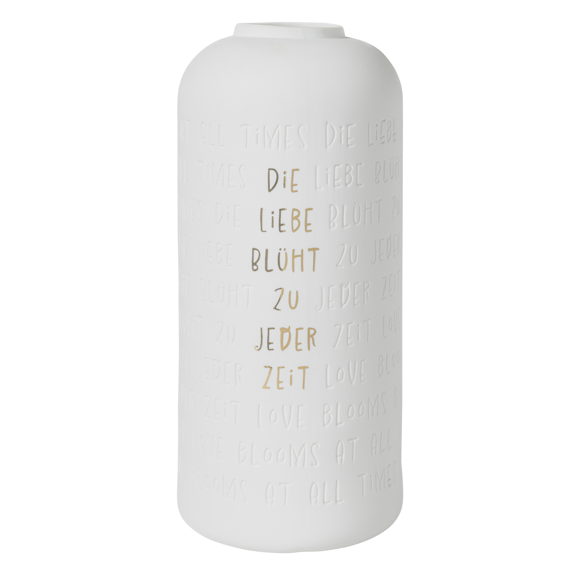 "Die Liebe Blüht zu Jeder Zeit" Hochzeit Vase Räder 