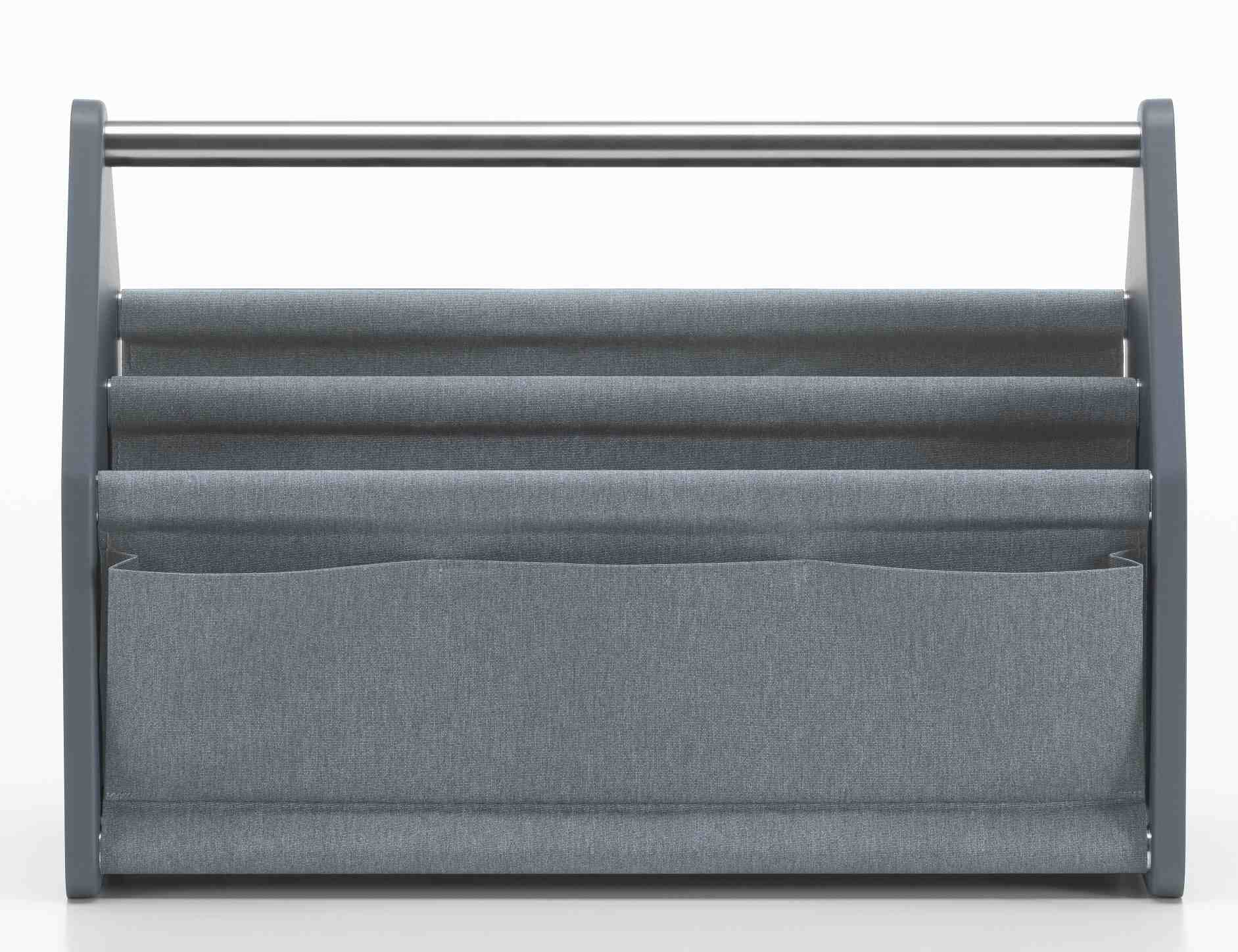 Locker Box in Meerblau: Moderne Aufbewahrungslösung für Büro und Zuhause, Textil-Design.