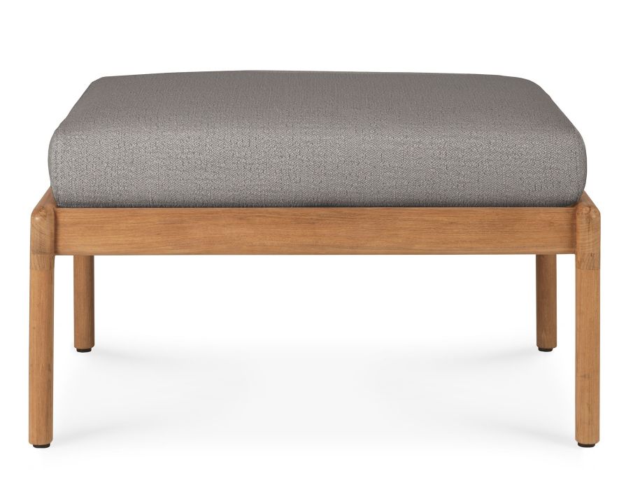 Jack Outdoor Polsterhocker Teak Mokka Ethnicraft