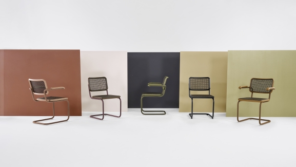 S 64 V Stahlrohr Klassiker Freischwinger Thonet