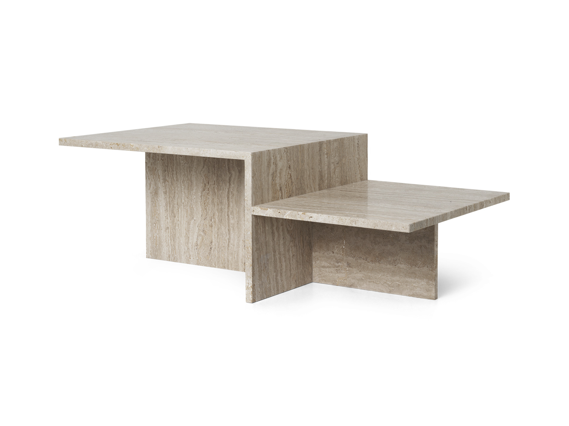 Distinct Coffee Table - Travertine Couchtisch Ferm Living