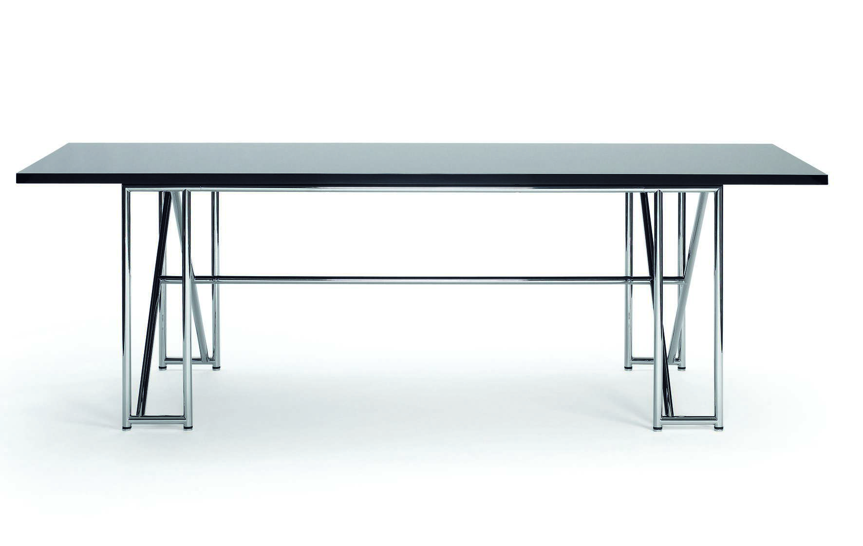 Double X Tisch Esche schwarz 230 x 110 ClassiCon