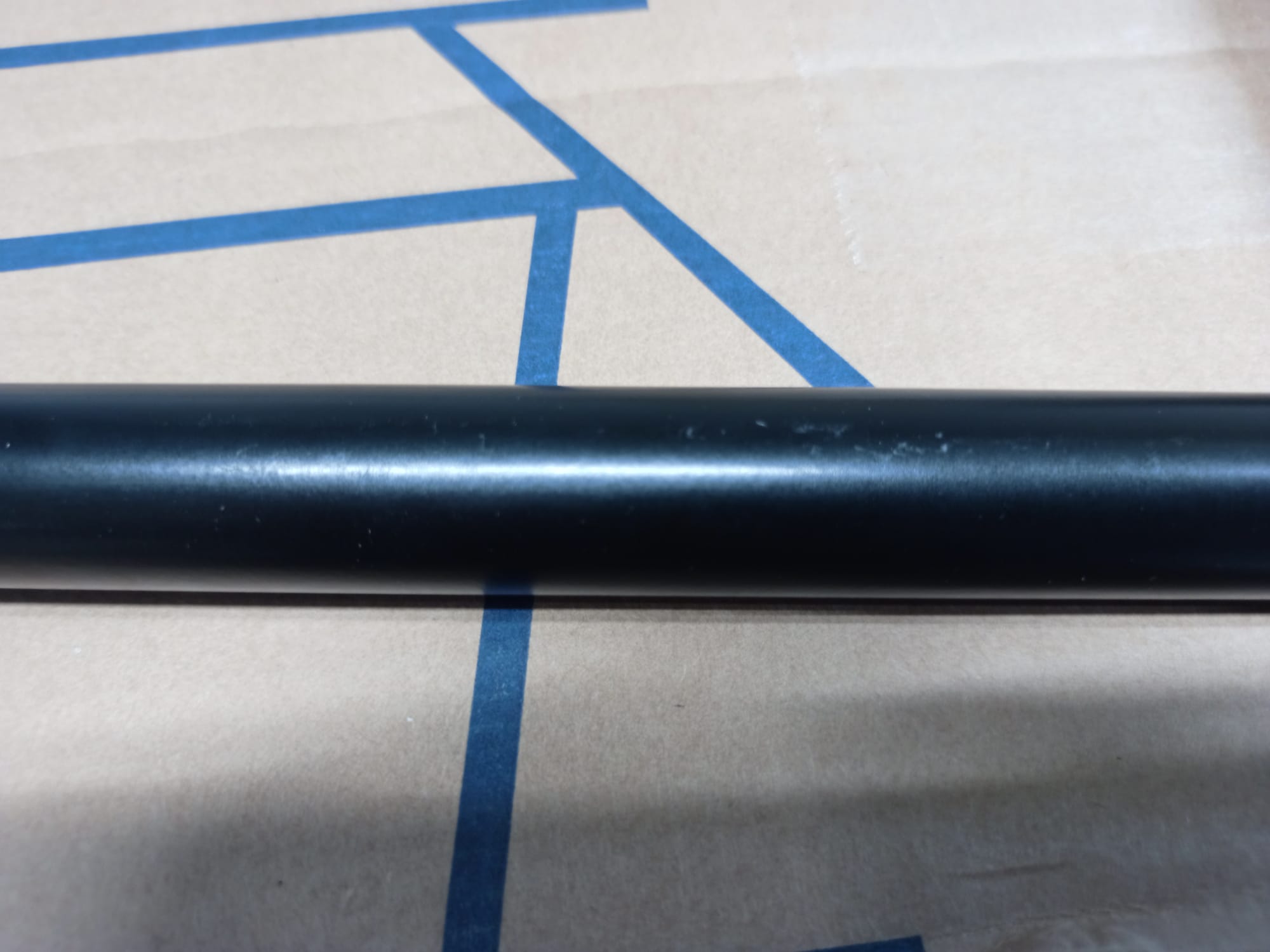 Eiermann 3 Tischgestell farbig SCHWARZ 58x29 cm Richard Lampert MÄNGELEXEMPLAR  1