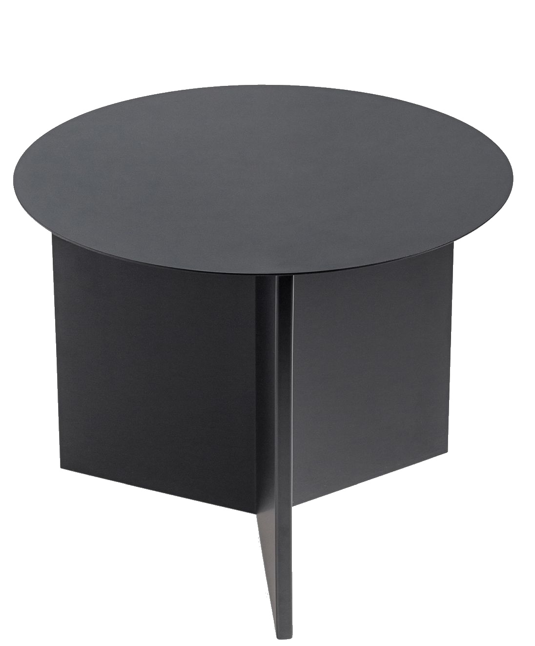 Slit Table Round Rund Beistellltisch Hay