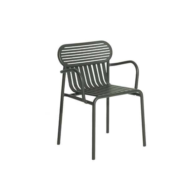 Week-End Garden chair Armlehnenstuhl Petite Friture Glas grün Week-End Garden chair Armlehnenstuhl Petite Friture Glas grün