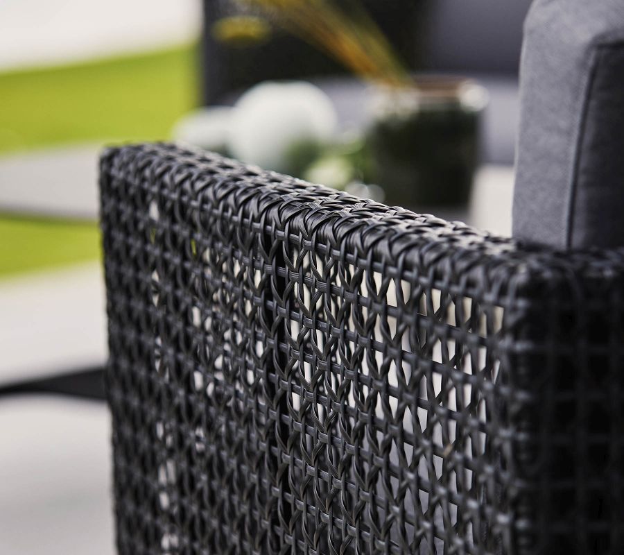 Connect Outdoor Loungessessel inklusive Sitzpolster in grau Cane-Line SONDERAKTION
