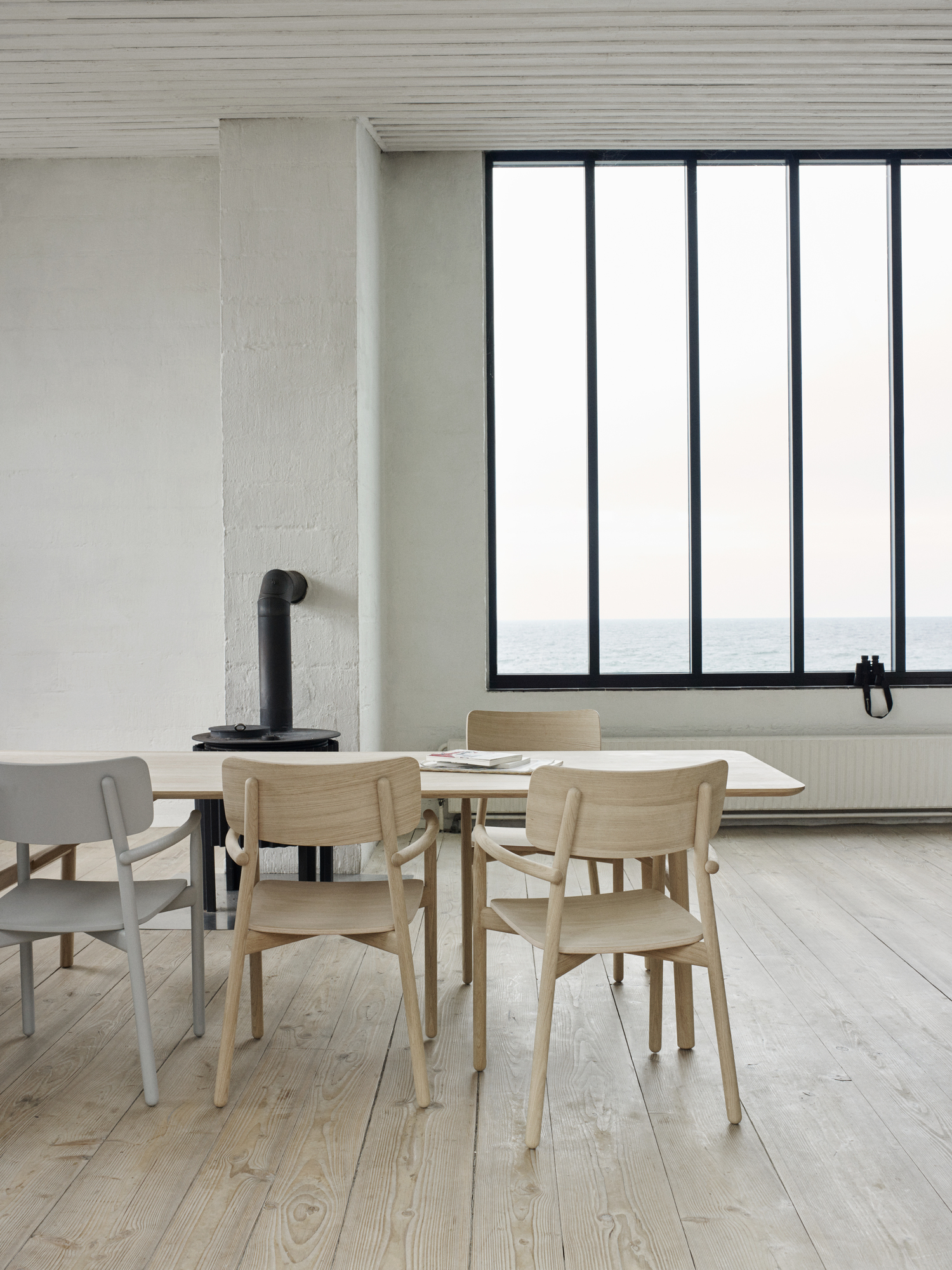 Hven Armchair Stuhl Eiche Skagerak by Fritz Hansen