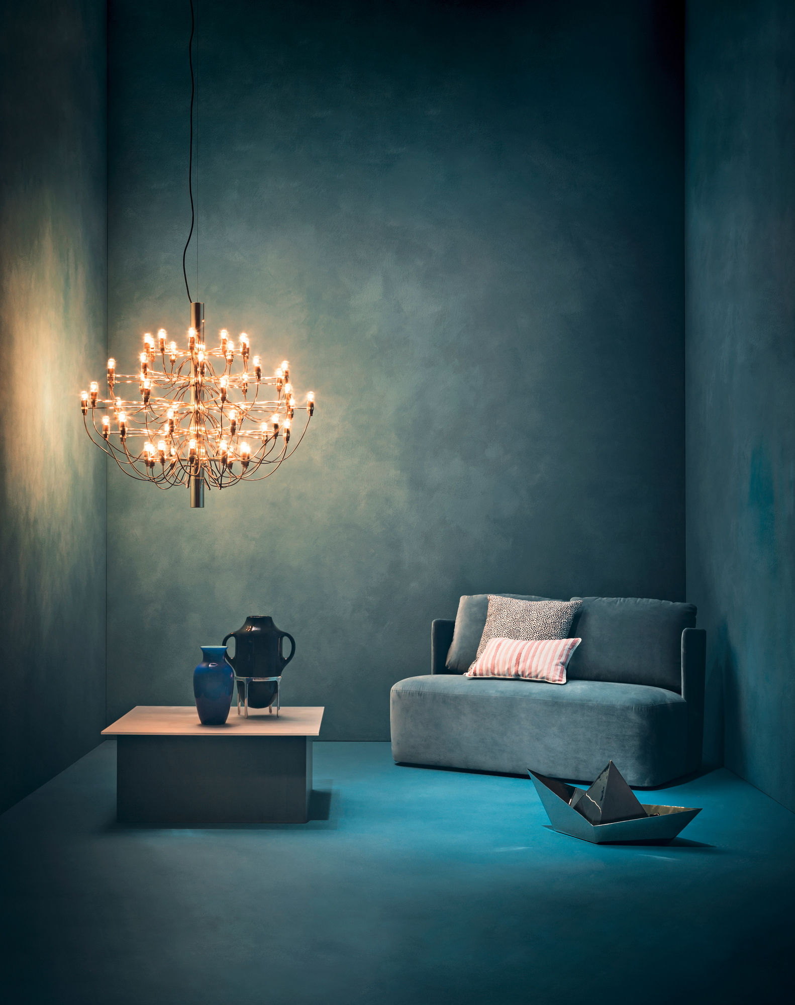 2097/30 LED Kronleuchter Flos