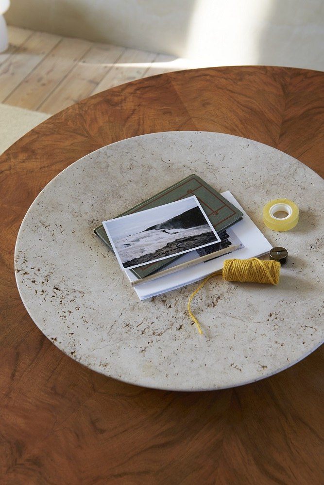 Collect Plate SC55 Schale Travertine AndTradition