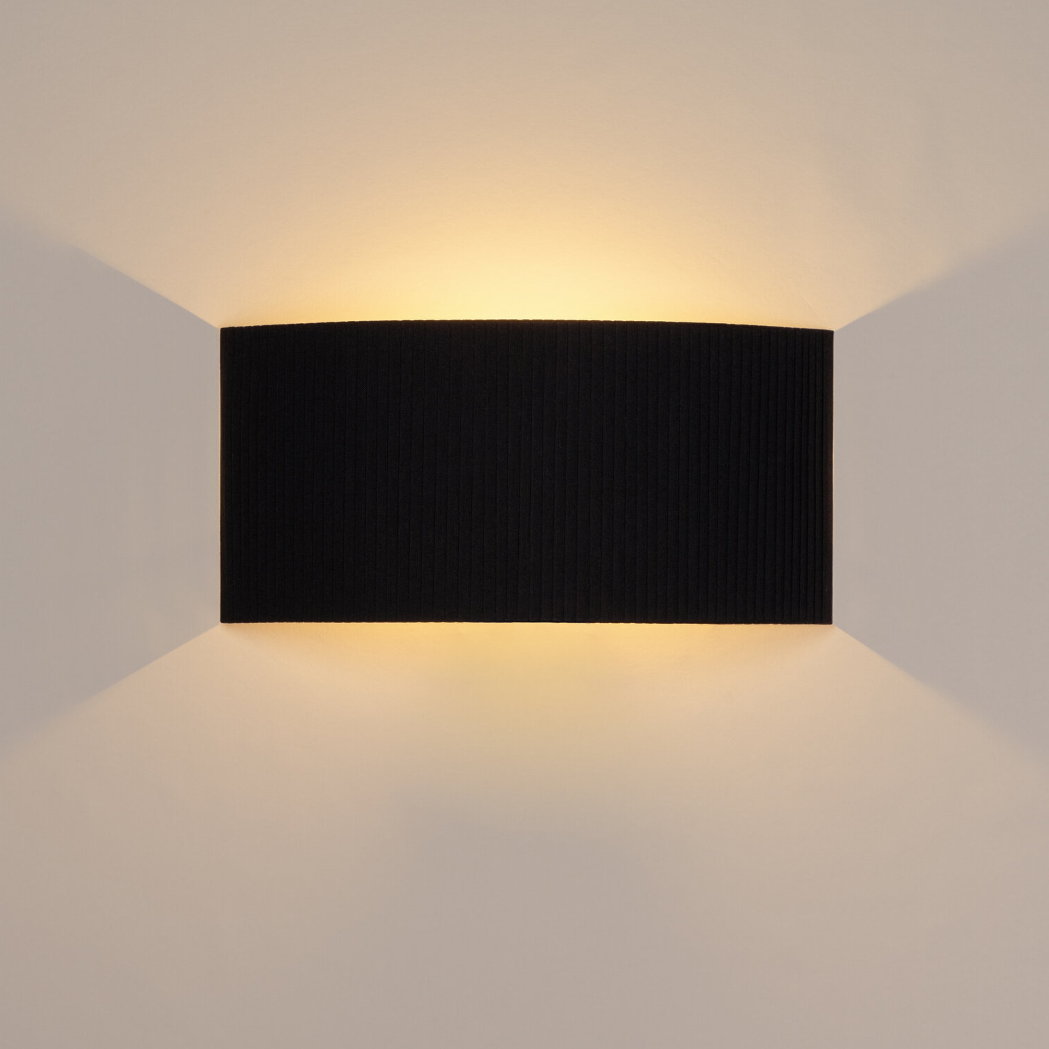 Comodín rectangular rechteckige Wandleuchte Black ribbon Santa & Cole