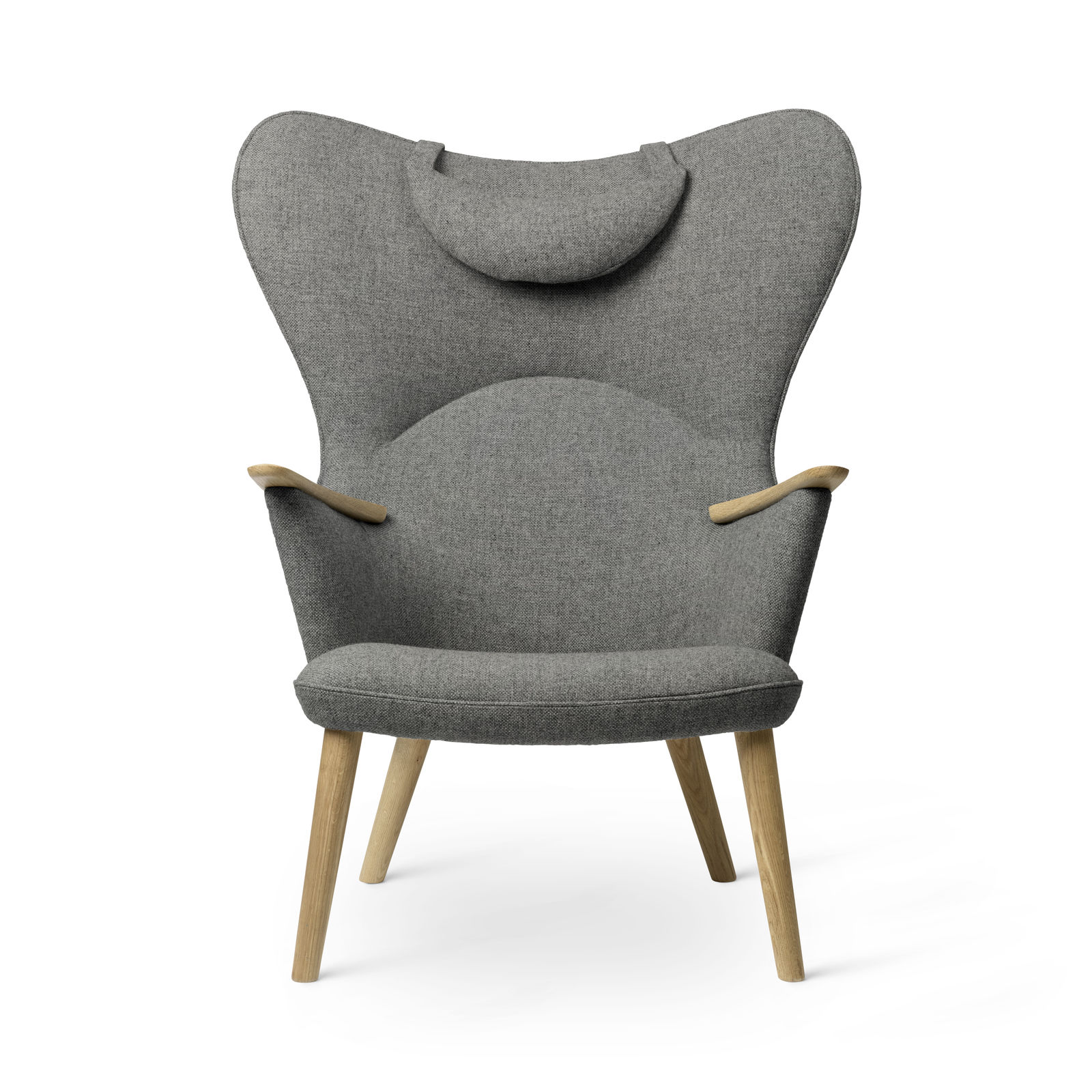 CH78 Mama Bear Lounge Sessel Fiord 0151 Carl Hansen & Søn