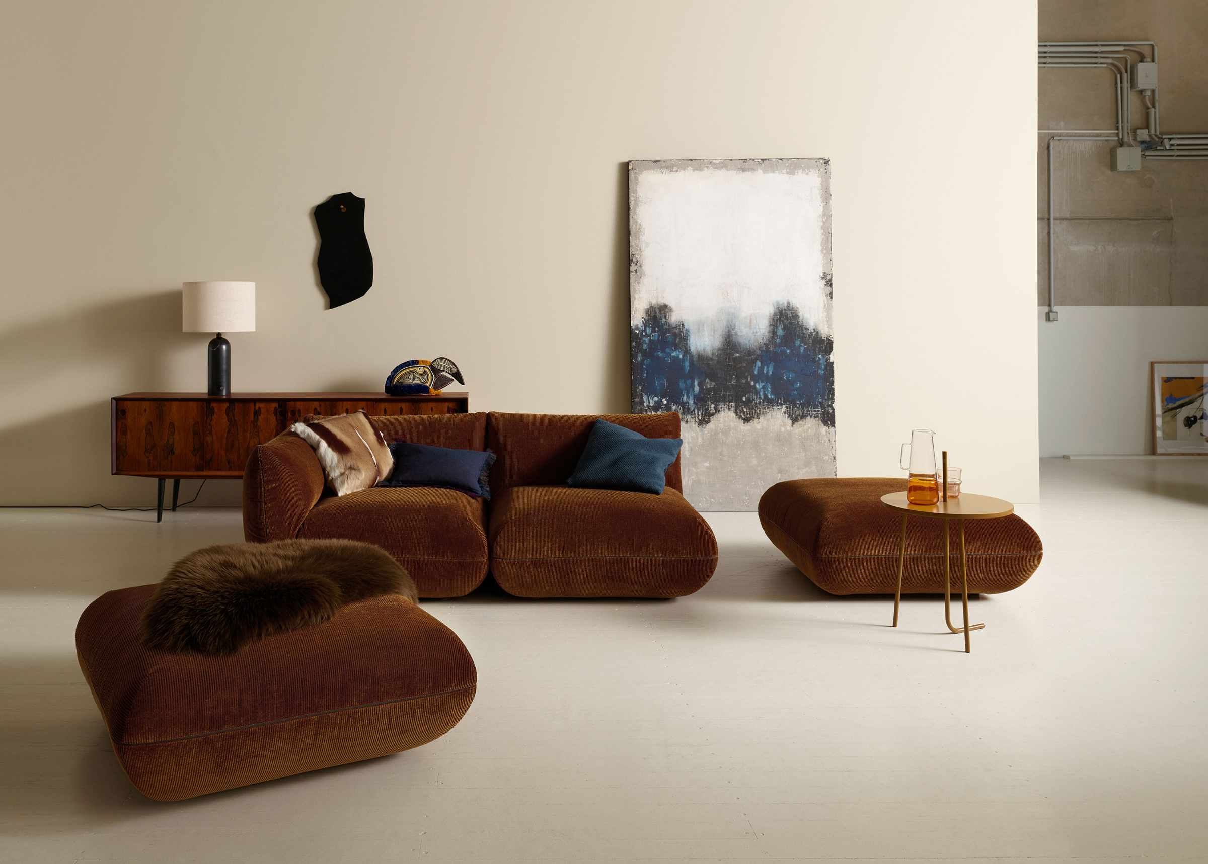 Jalis21 / Jalis 21 Konfigurierbares Modulsofa 103 cm mit Armlehne Cor