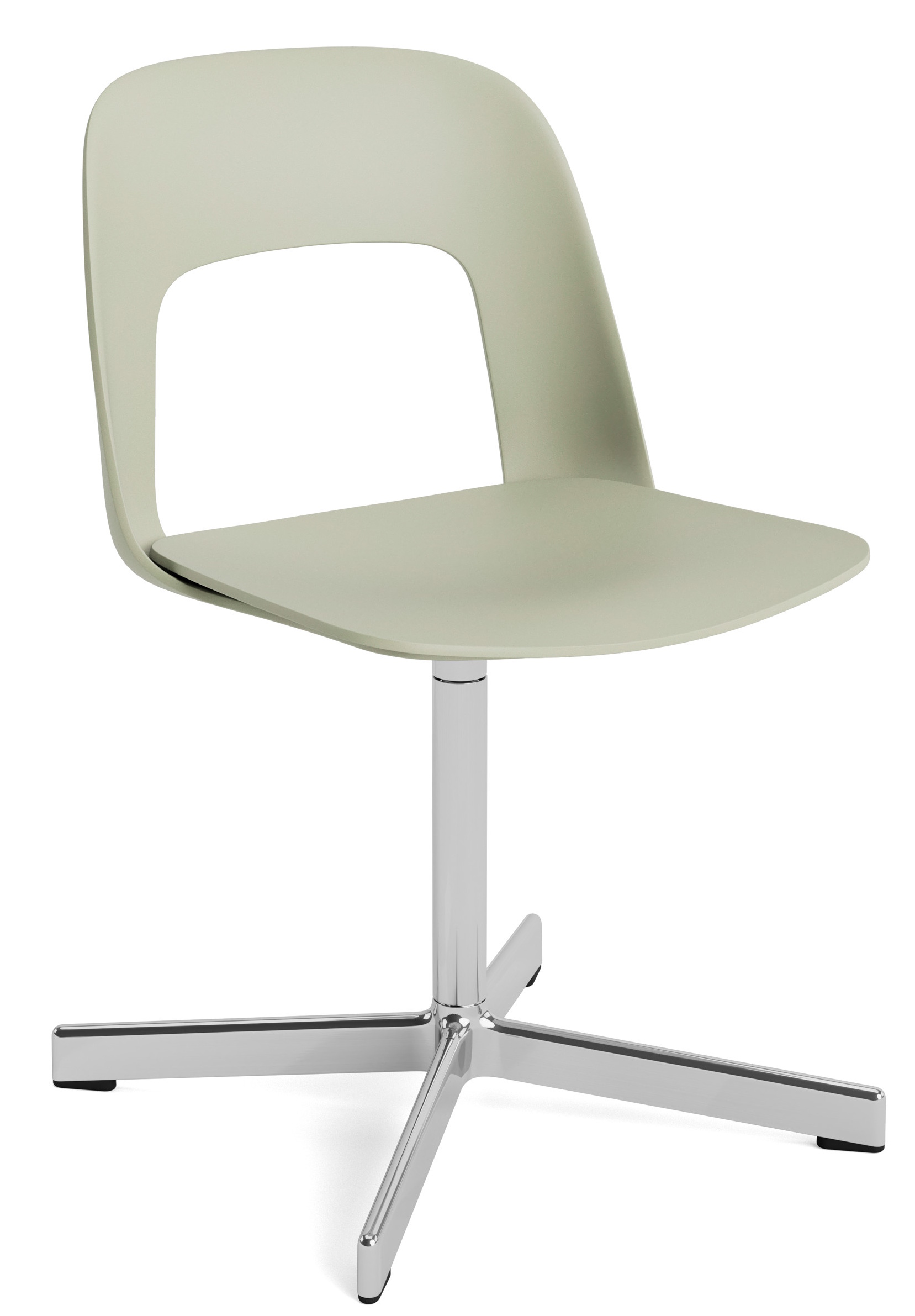 Layout Side Chair 131 4-Stern Drehfuß Stuhl Hay