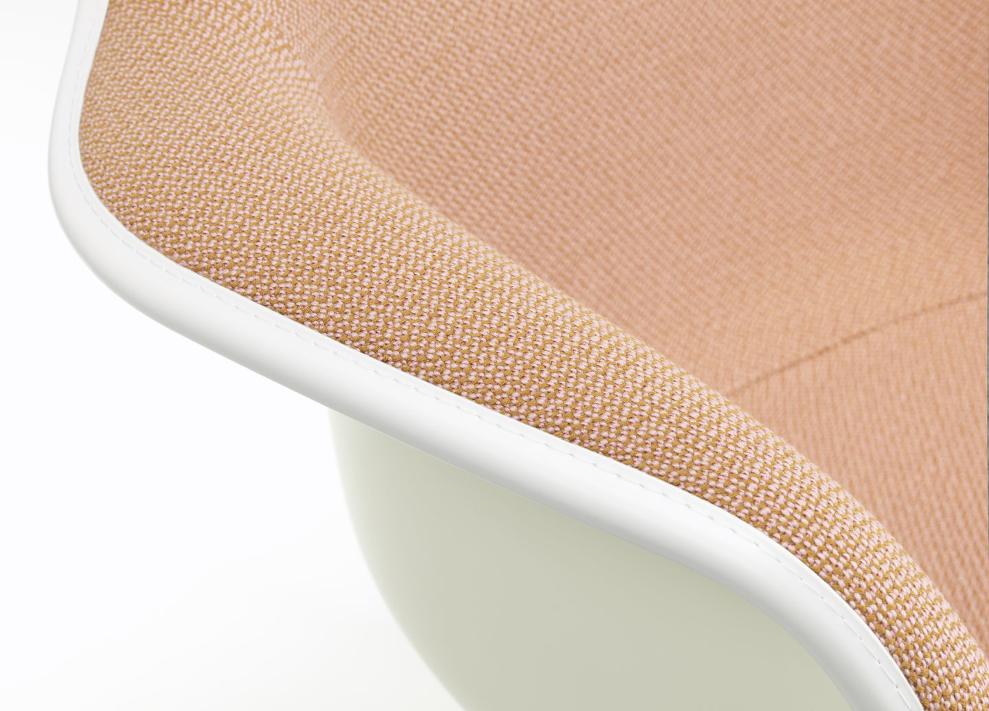 Eames Plastic Armchair RAR Schaukelstuhl Vollgepolstert Vitra