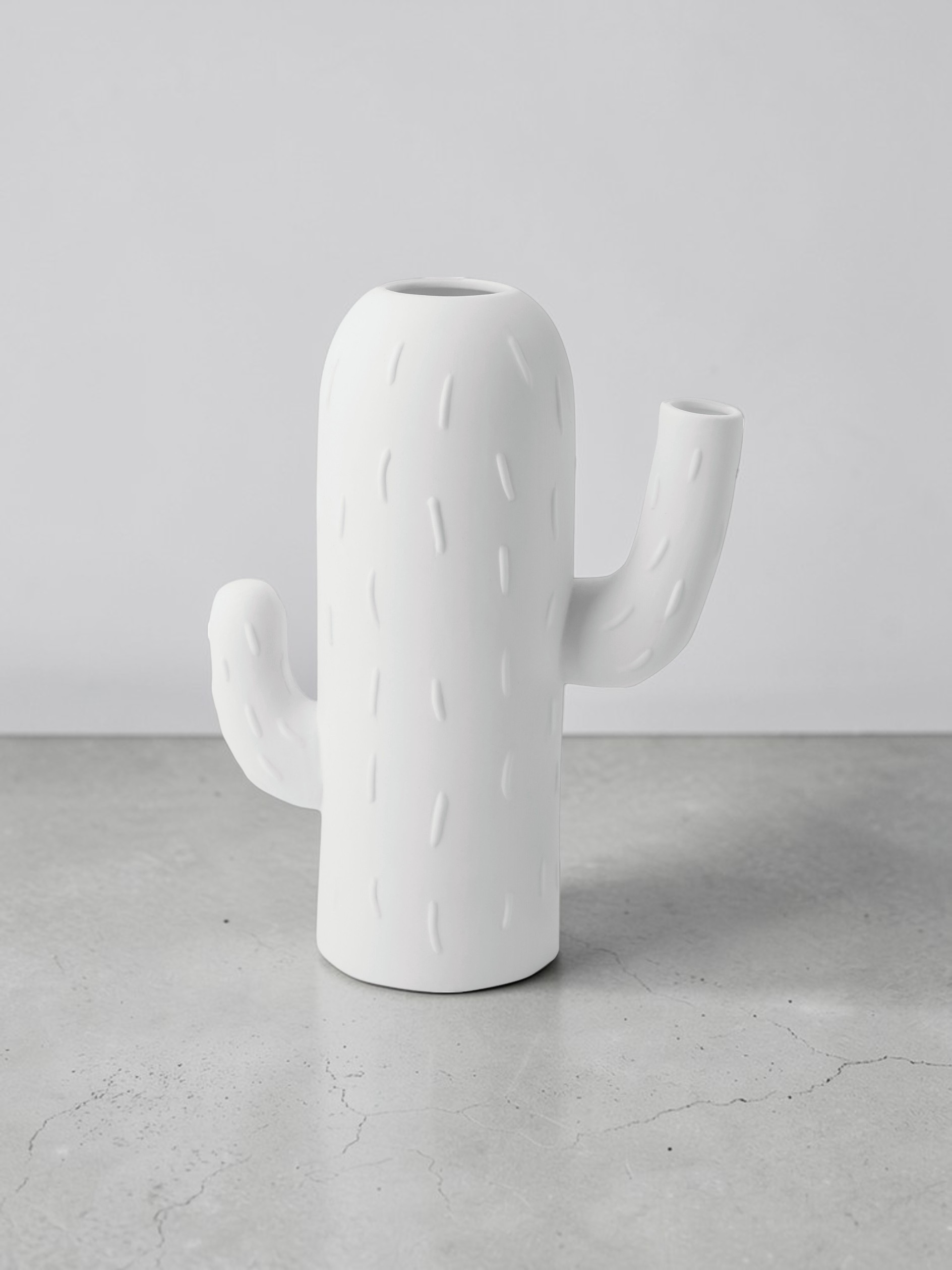 Kakteenvase Säulenkaktus Räder