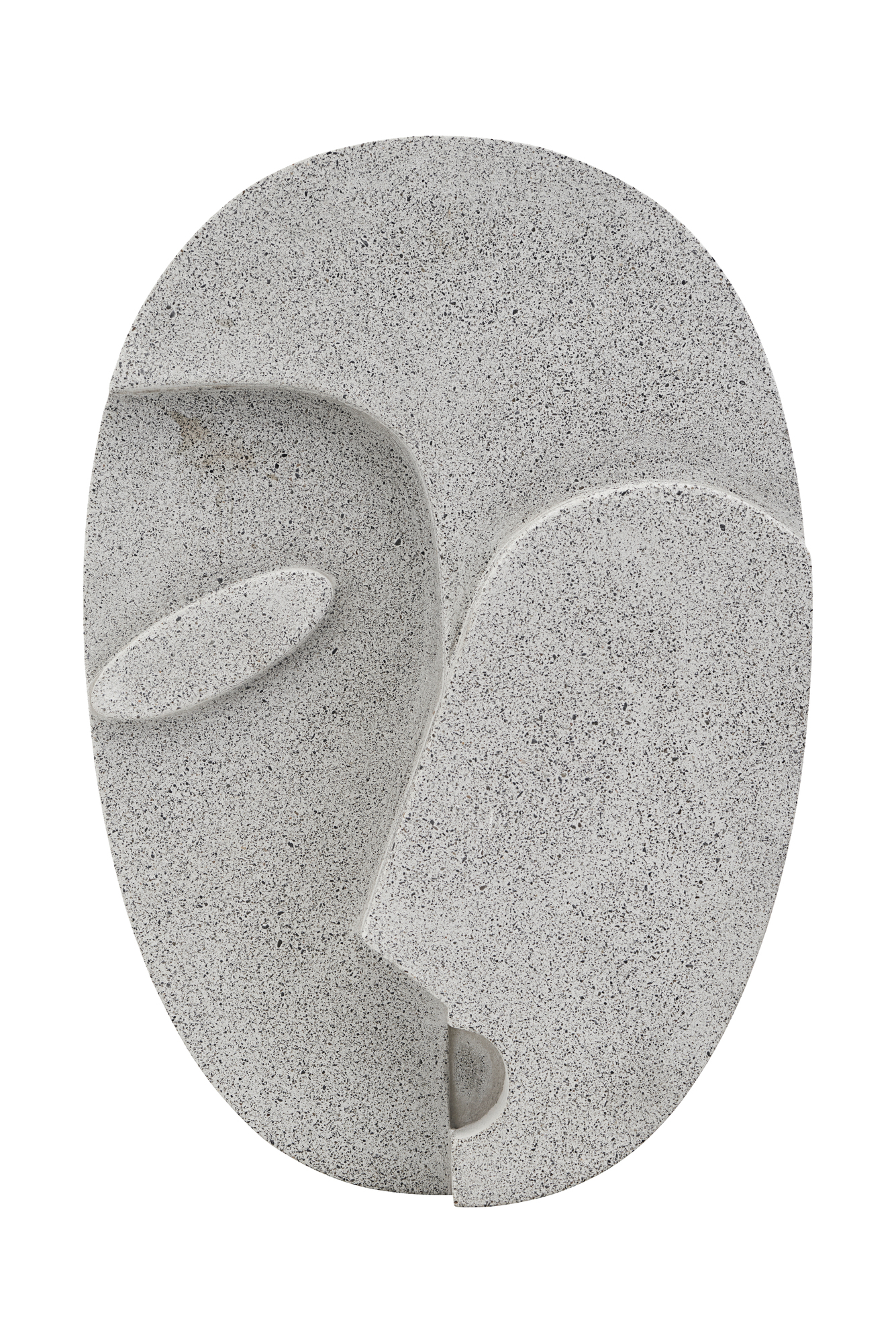 Wall Art Face Wandobjekt Gesicht Grau house doctor EINZELSTÜCKE