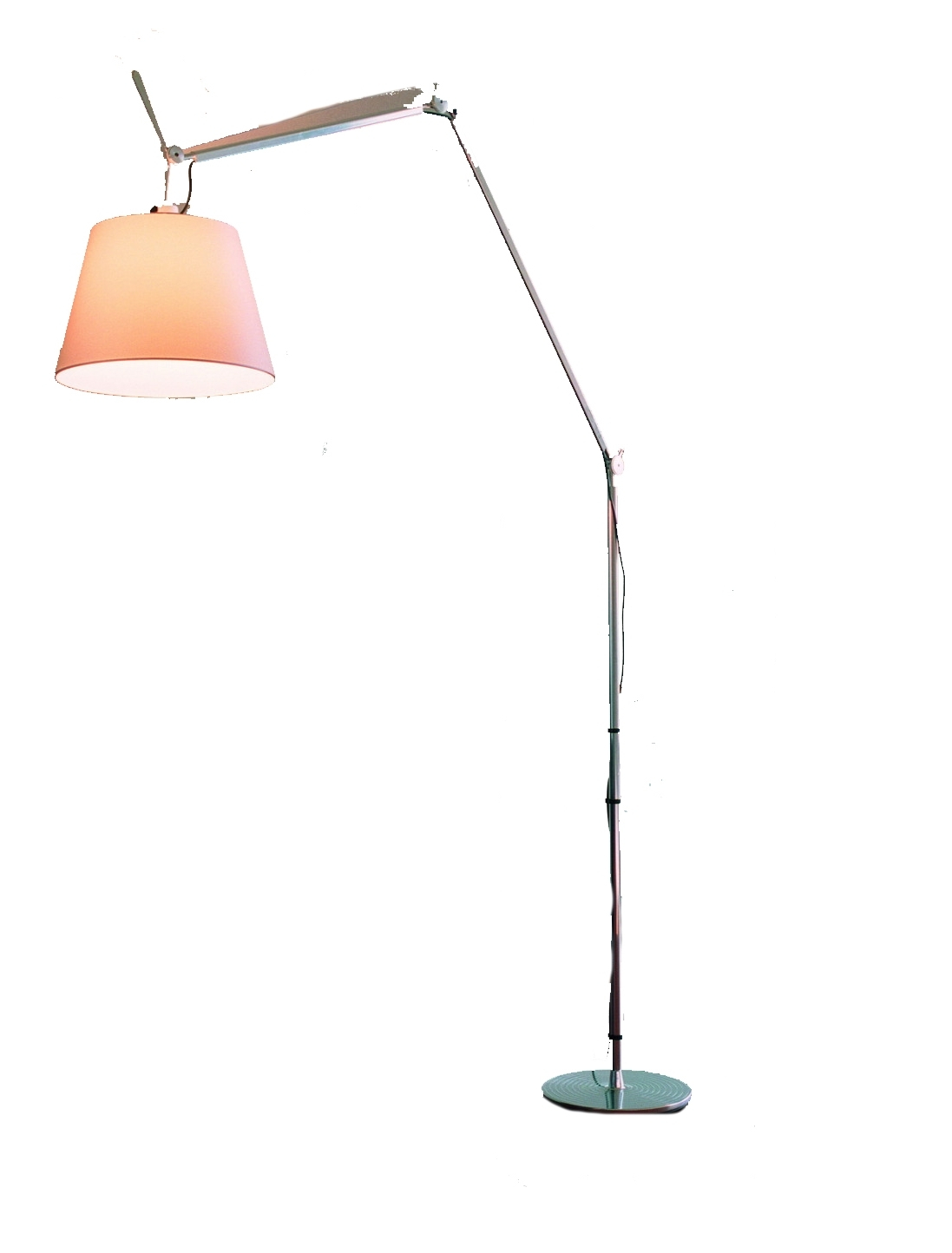 Tolomeo Mega Floor LED Stehleuchte "Standfuß und Stab" (Teil 2 von 3)  Aluminium Artemide