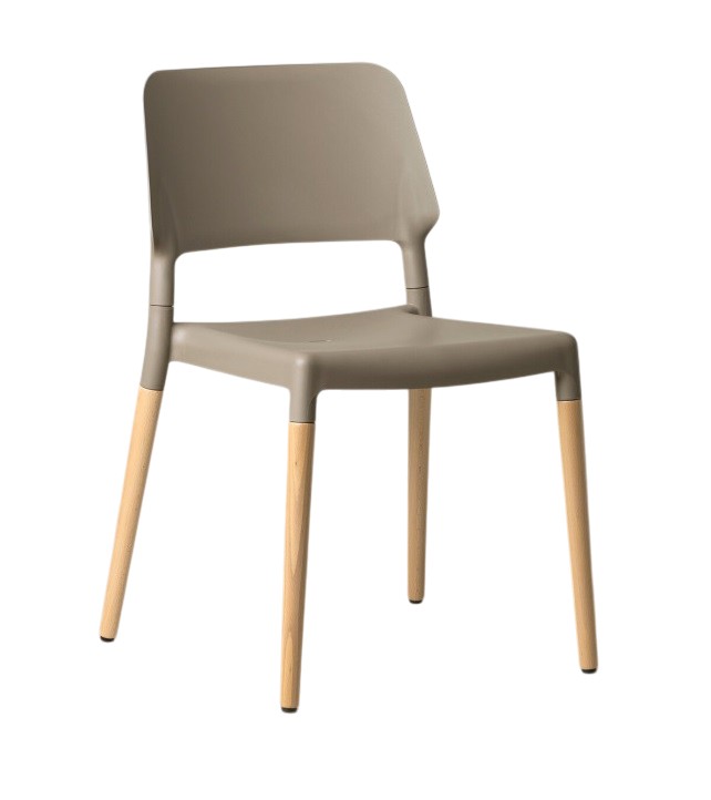 Belloch Indoor Stuhl Grau Santa & Cole