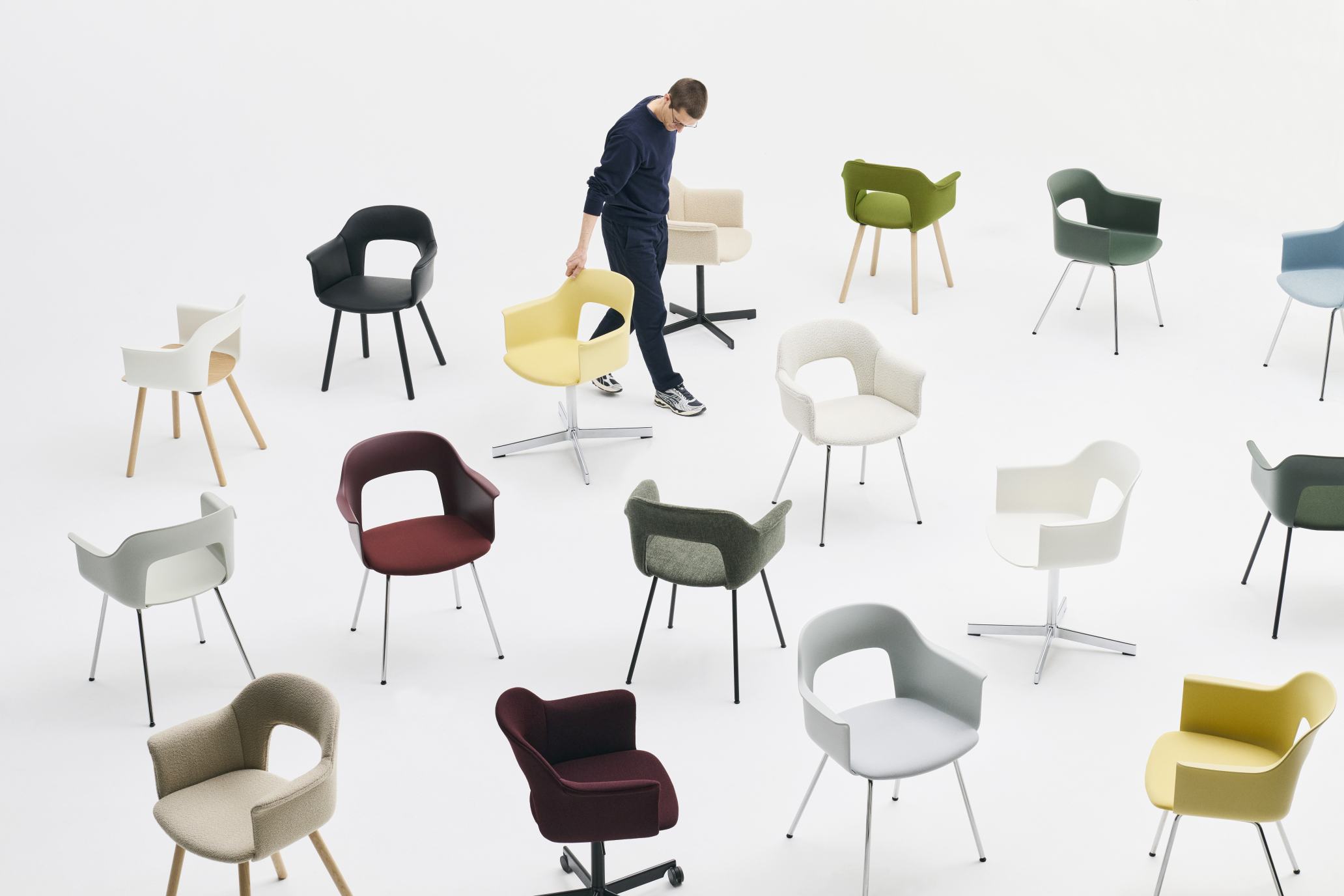Layout Armchair 221 Armlehnstuhl Hay