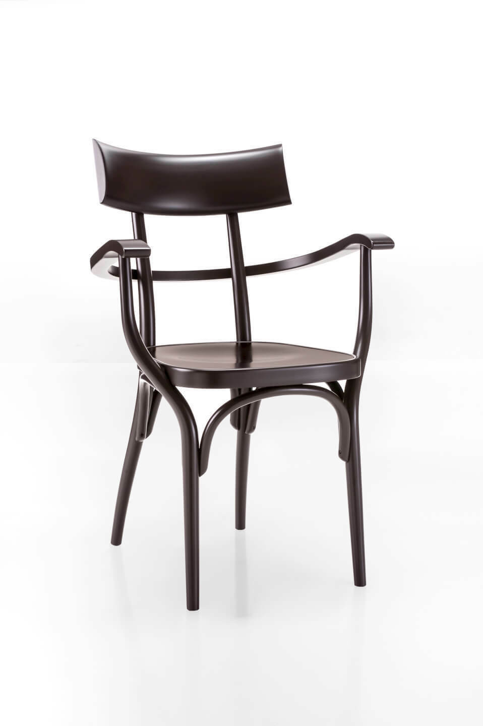 Czech Armchair Armlehnstuhl Wiener GTV Design dunkle Walnuss